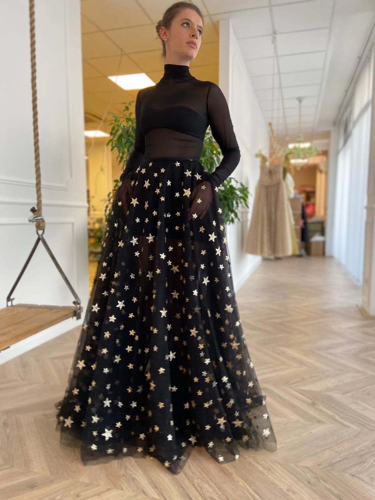 Aria Starry Skirt - Image 2