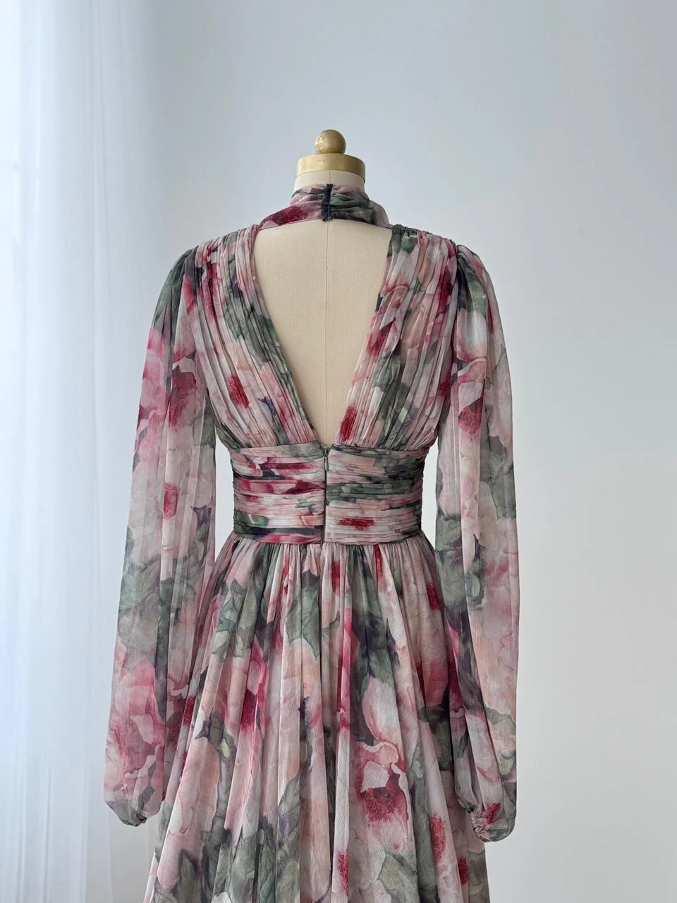 Aurelle Draped Gown - Image 3