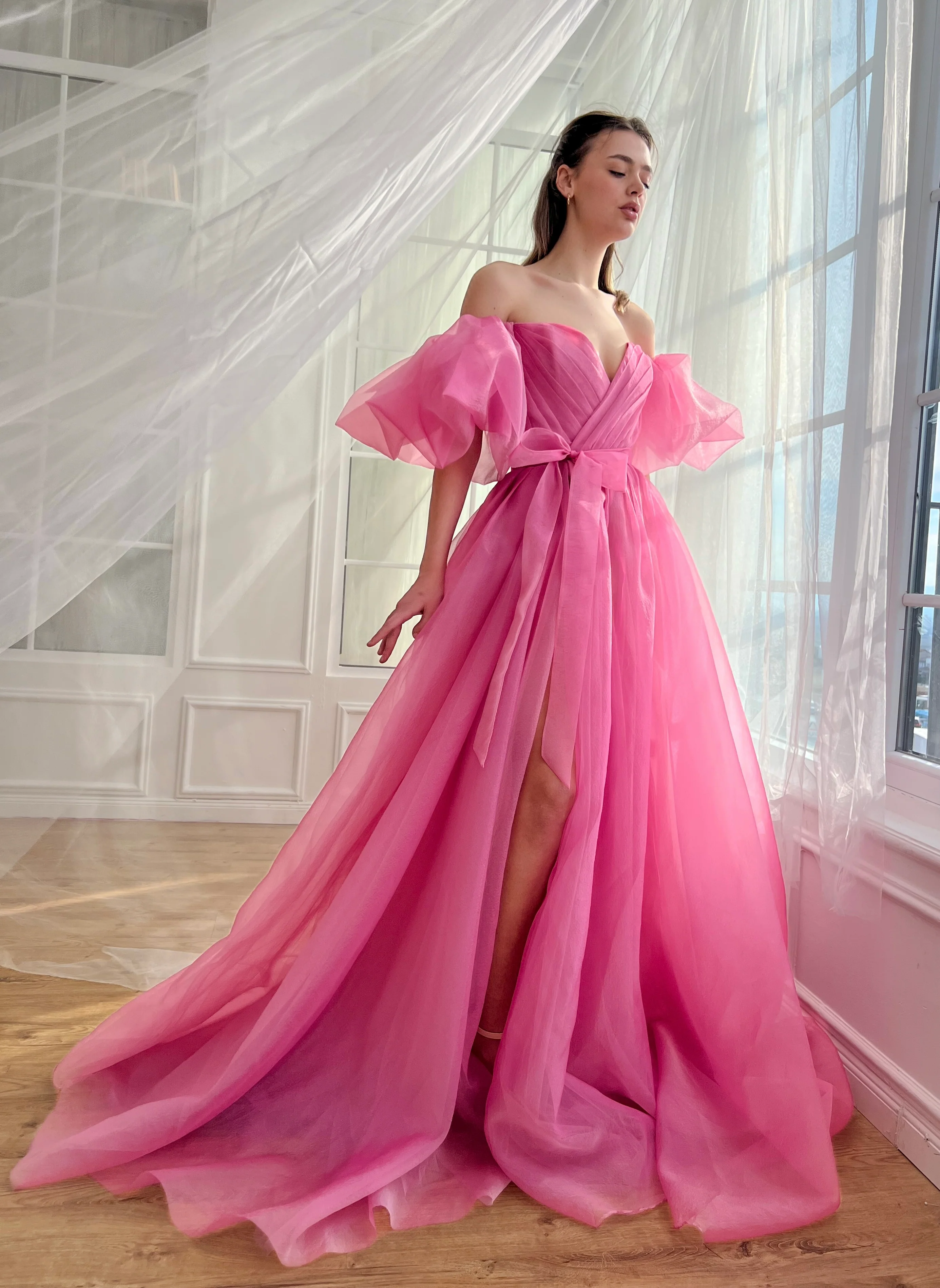 Azalea Organza Gown - Image 5