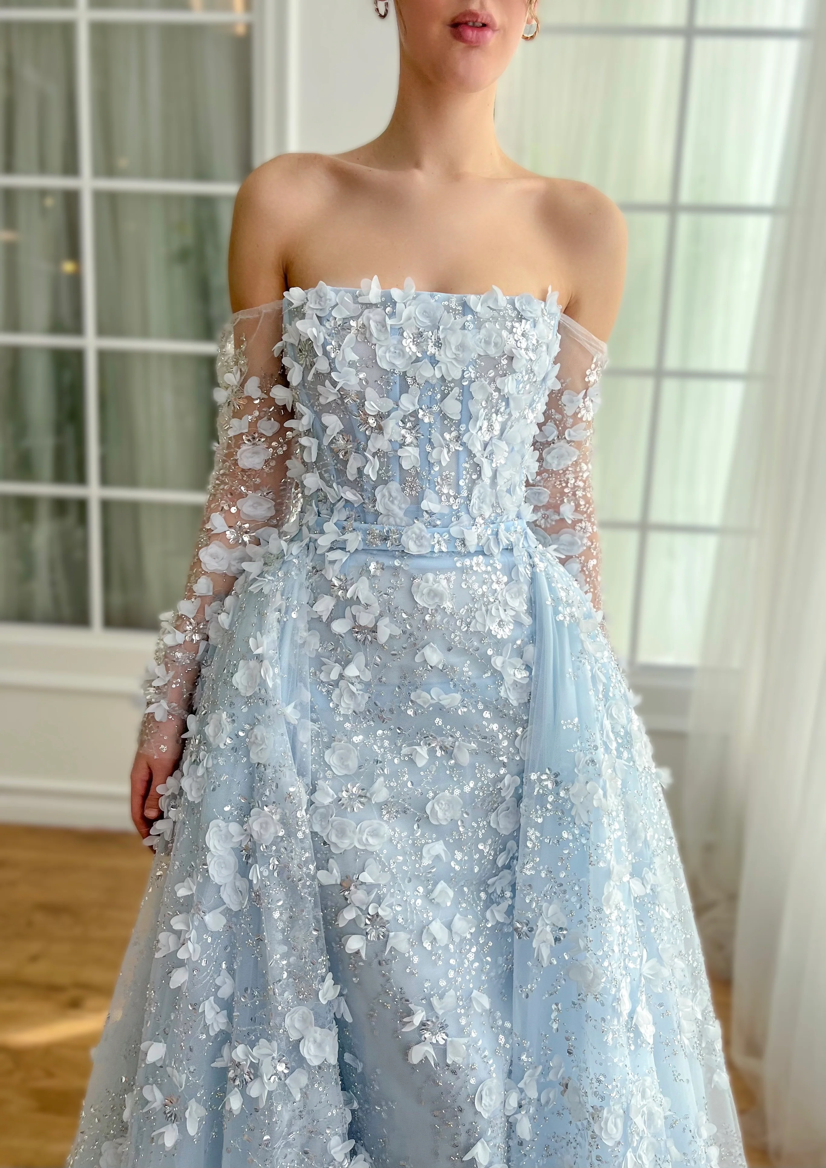 Baby Blue Serenade Gown - Image 6