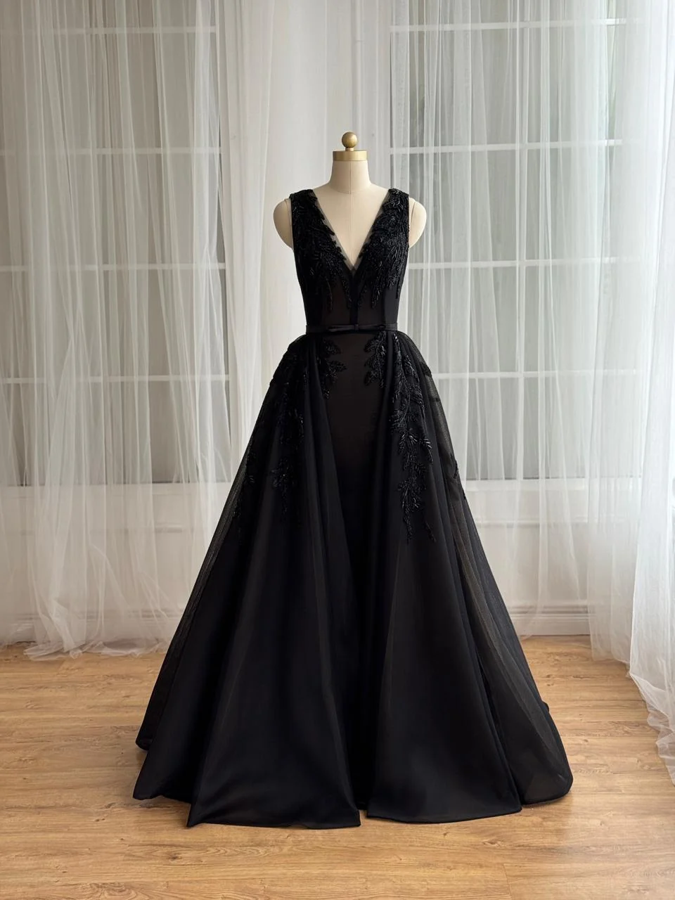 Black Iris Gown