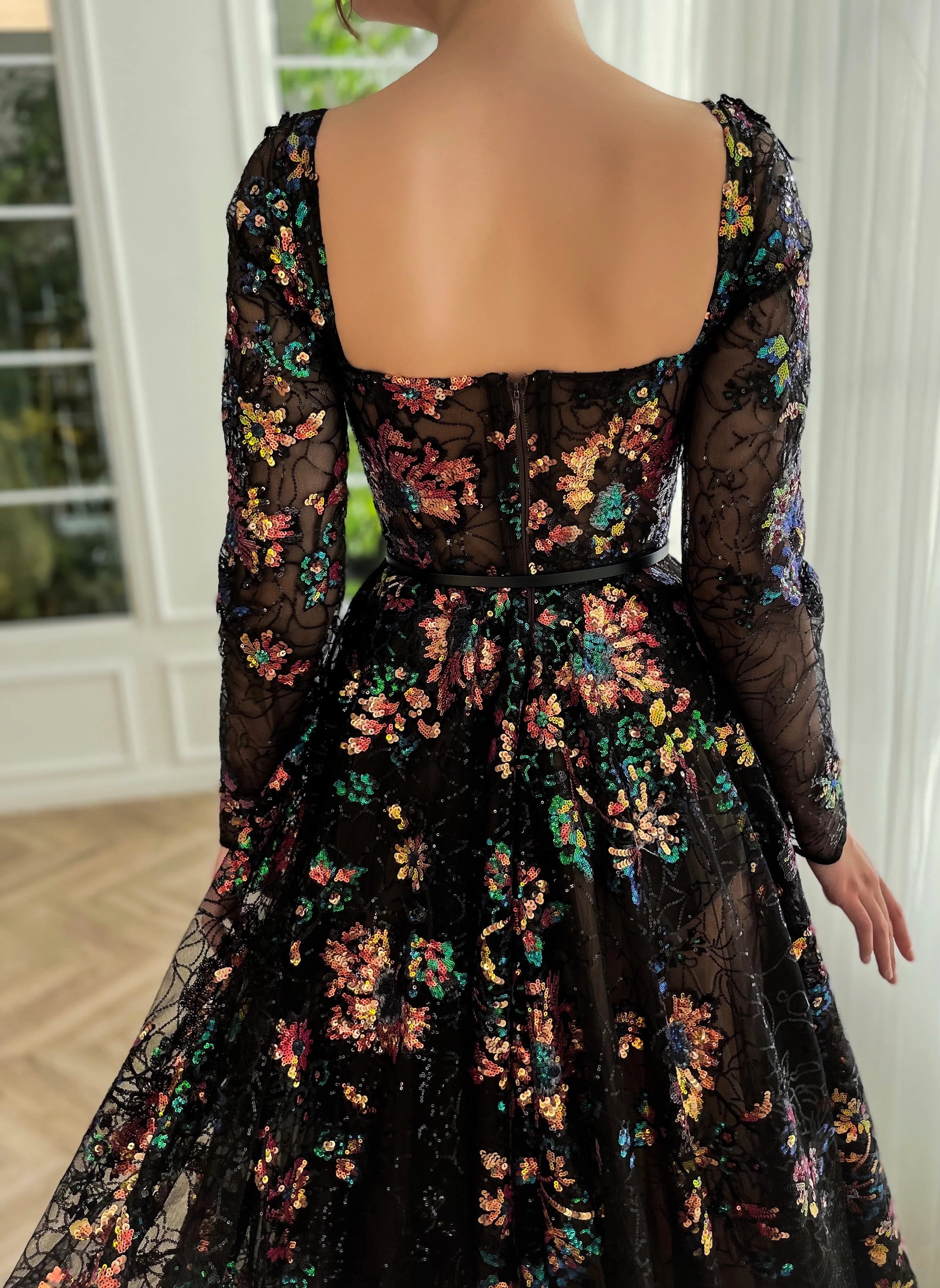 Black Swan Mosaic Gown - Image 6