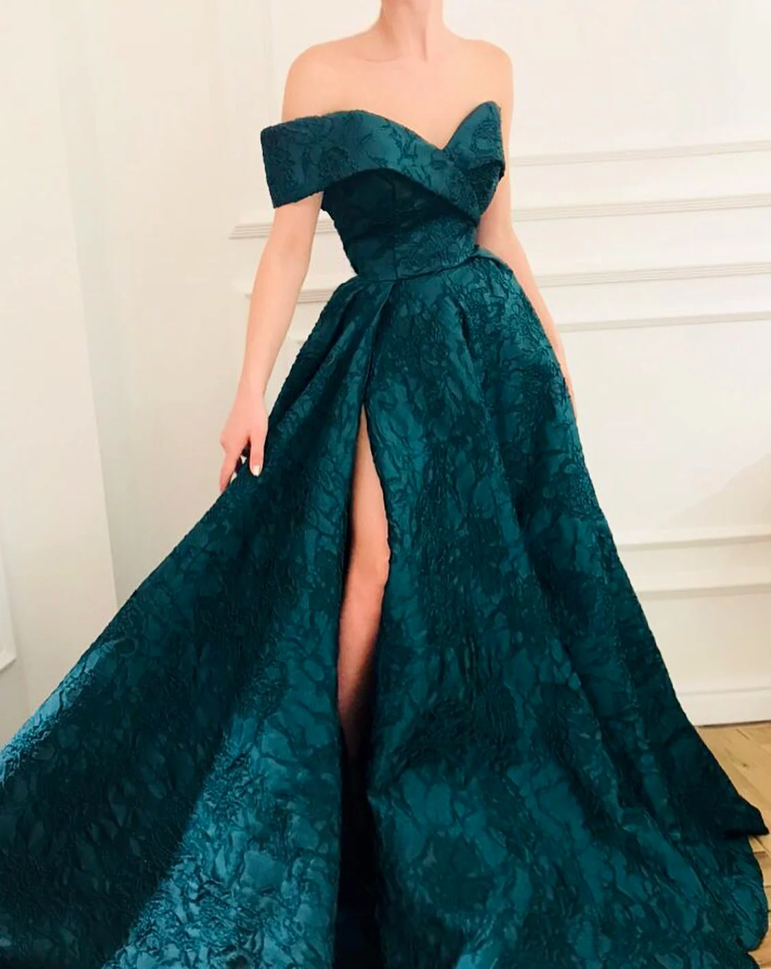 Misty Blossom Gown