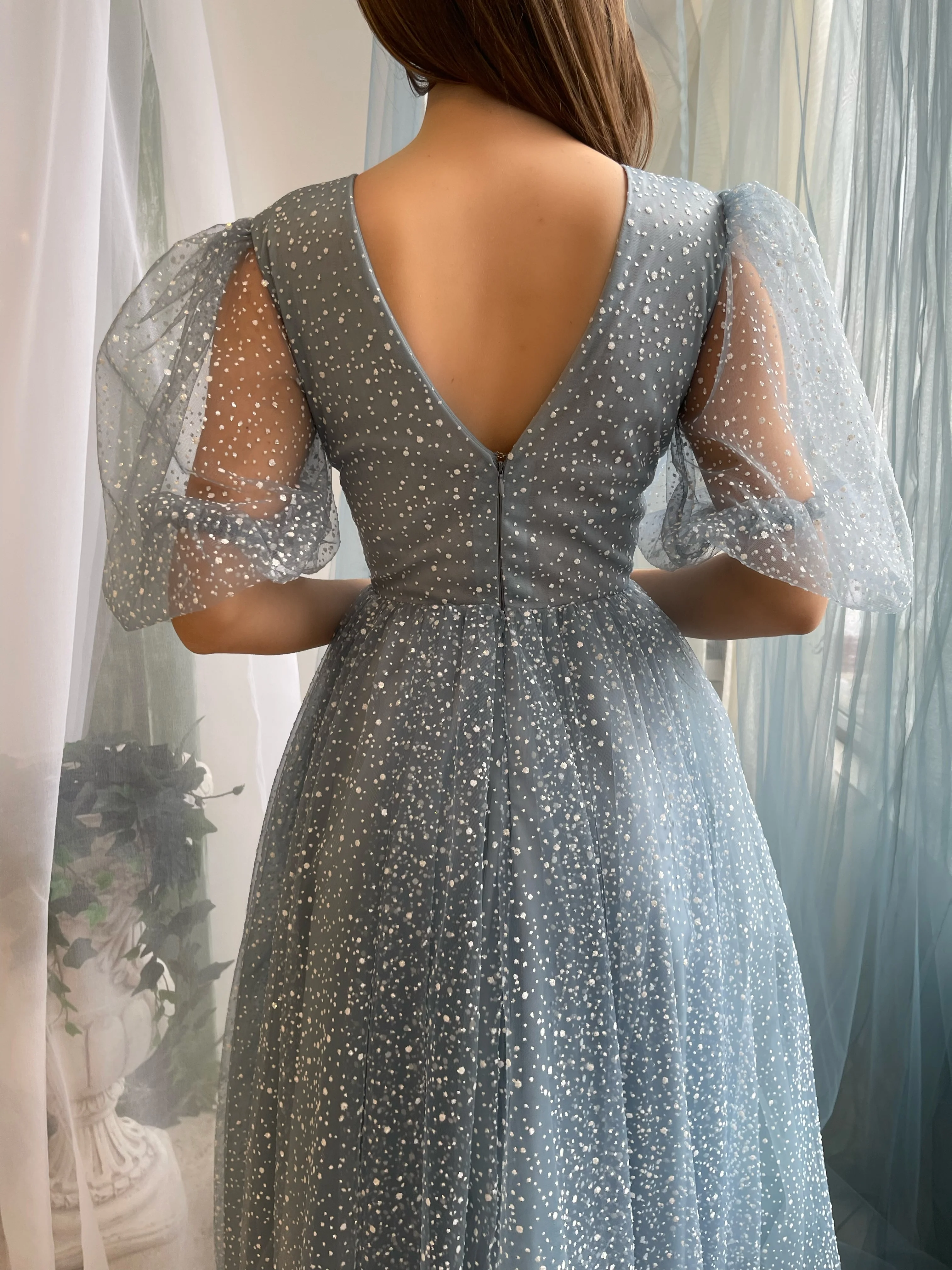 Blue Skies Corset Dress - Image 3