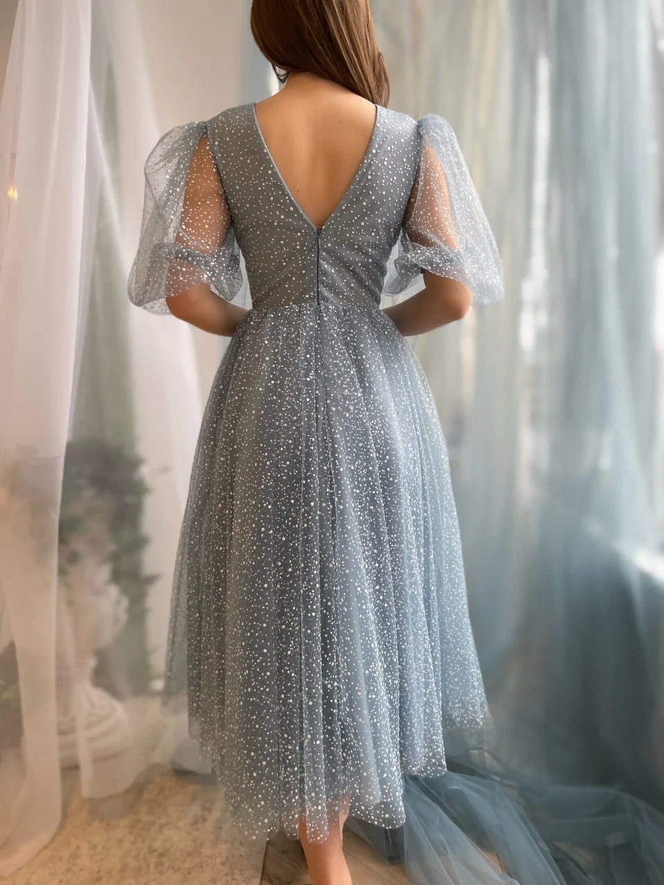 Blue Skies Corset Dress - Image 4