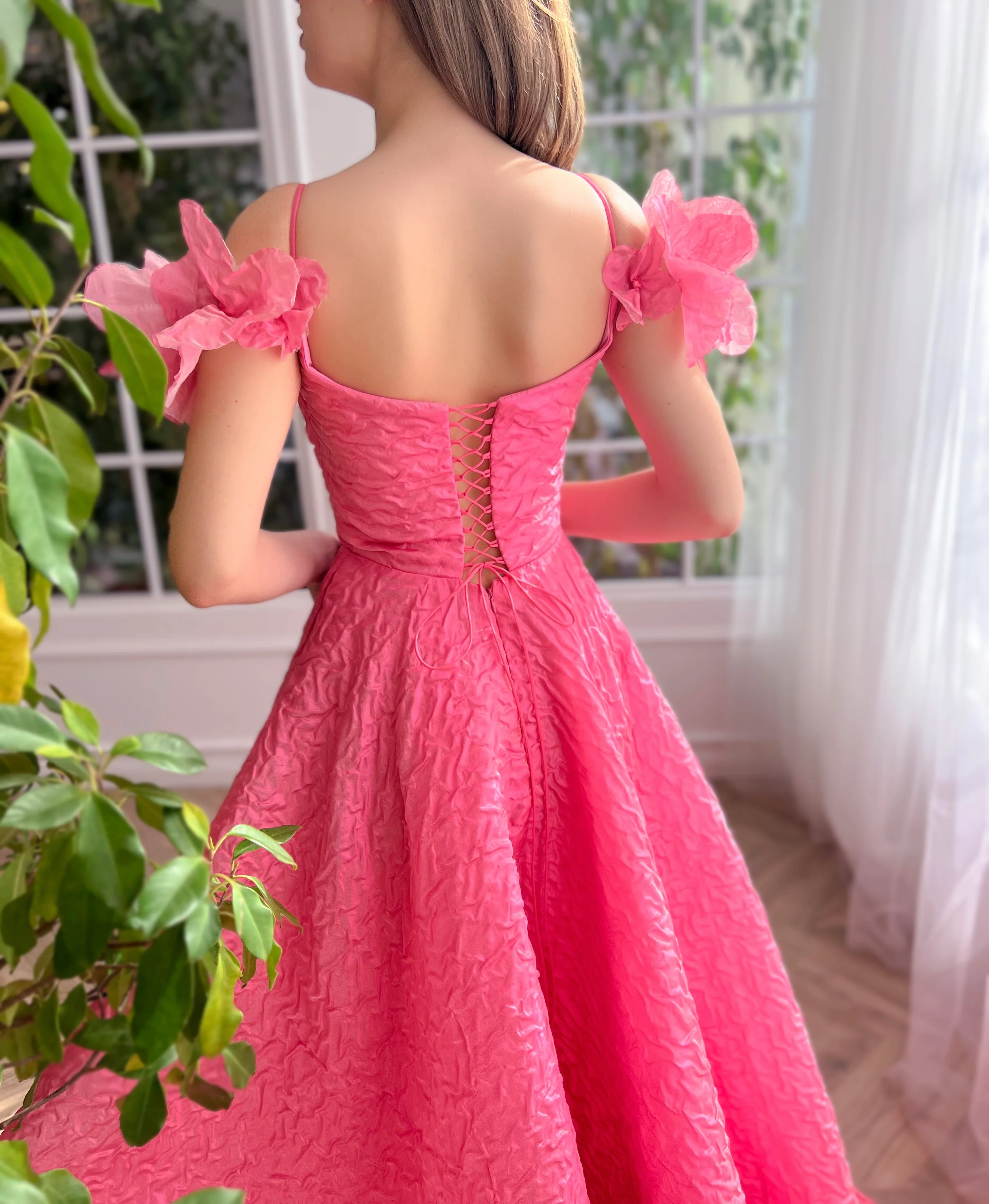 Blush Blossom Gala Gown - Image 5