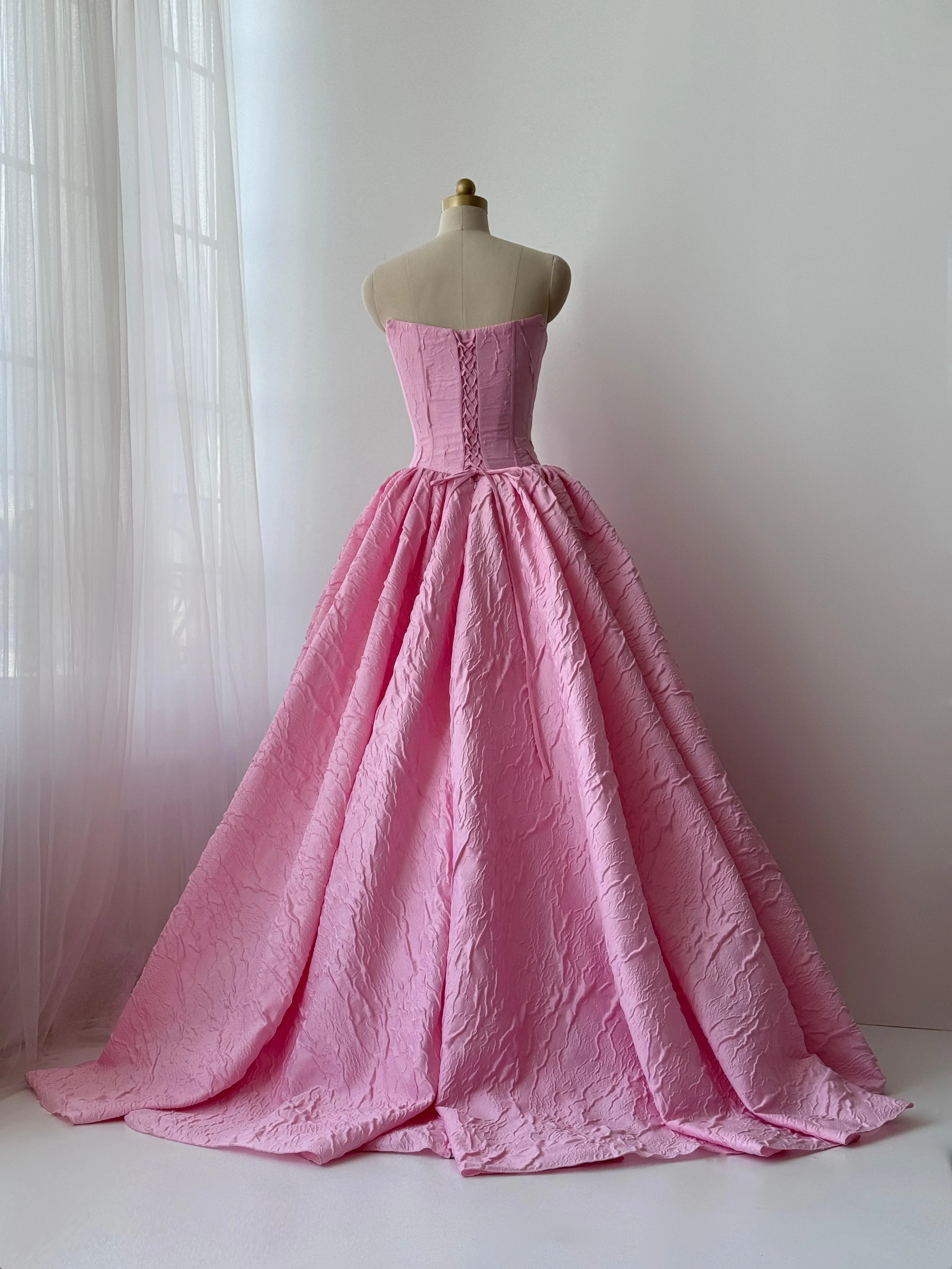 Blush Chateau Gown - Image 4