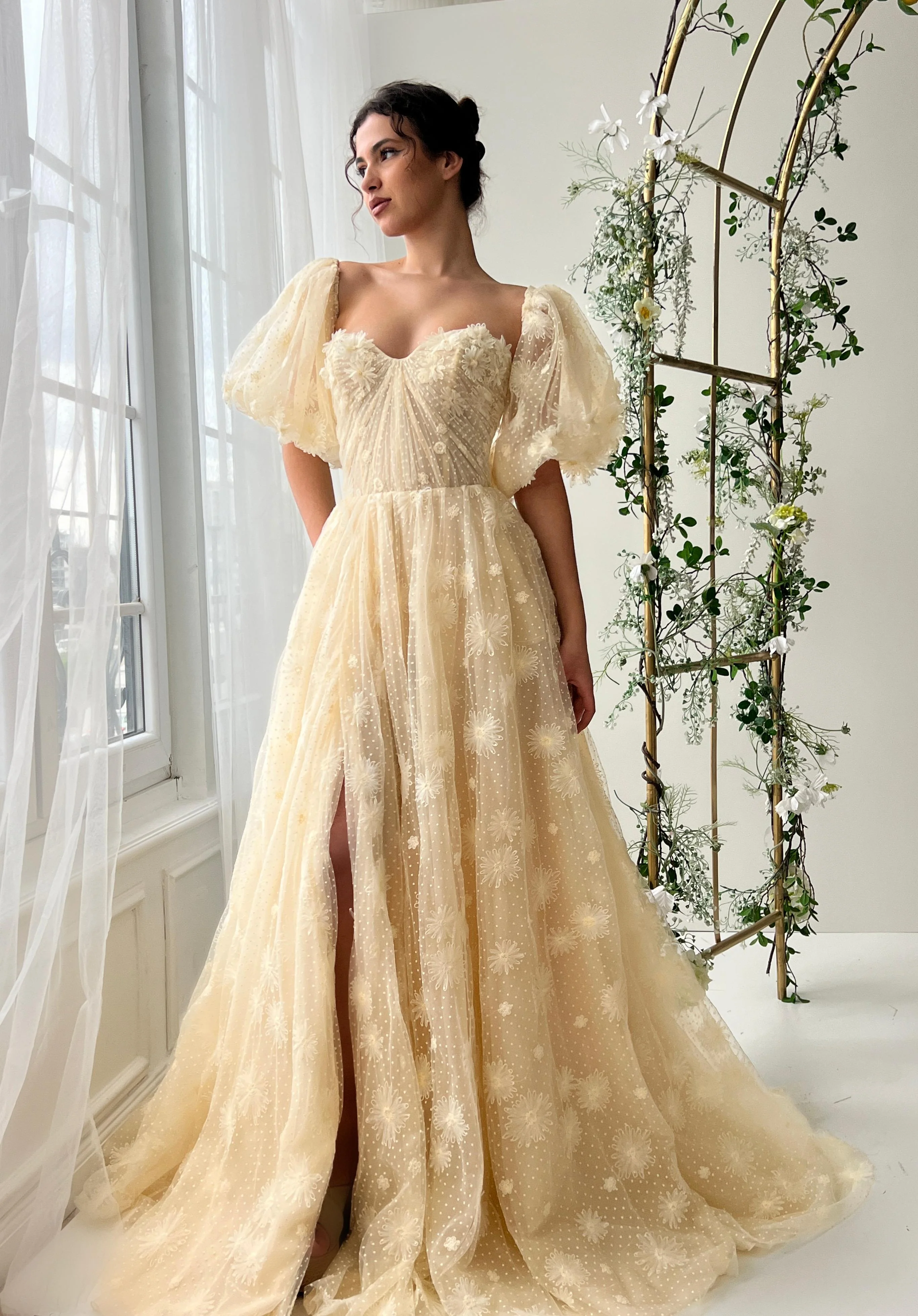 Buttermilk Breeze Gown - Image 3