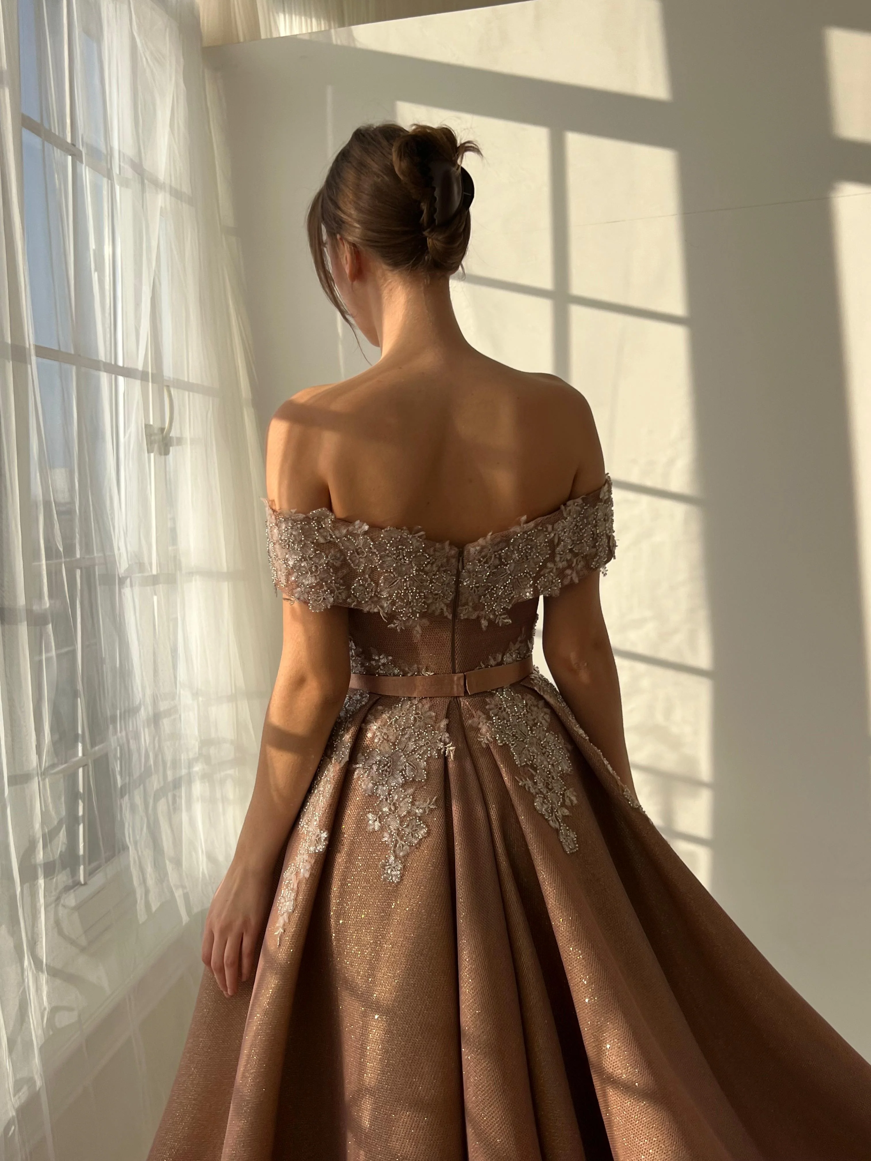 Caramel Haze Gown - Image 3