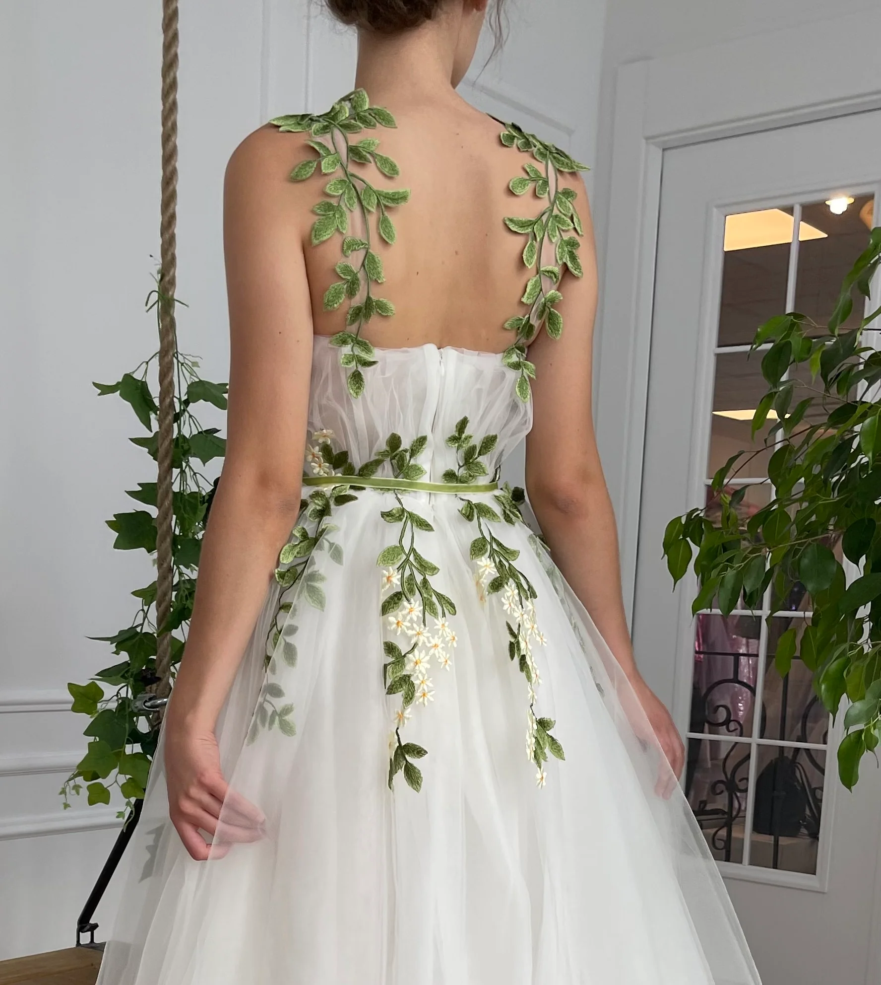 Cascading Ivy Ball Gown - Image 5