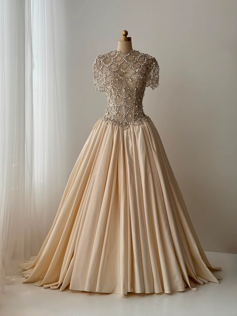 Celestial Pearl Gown