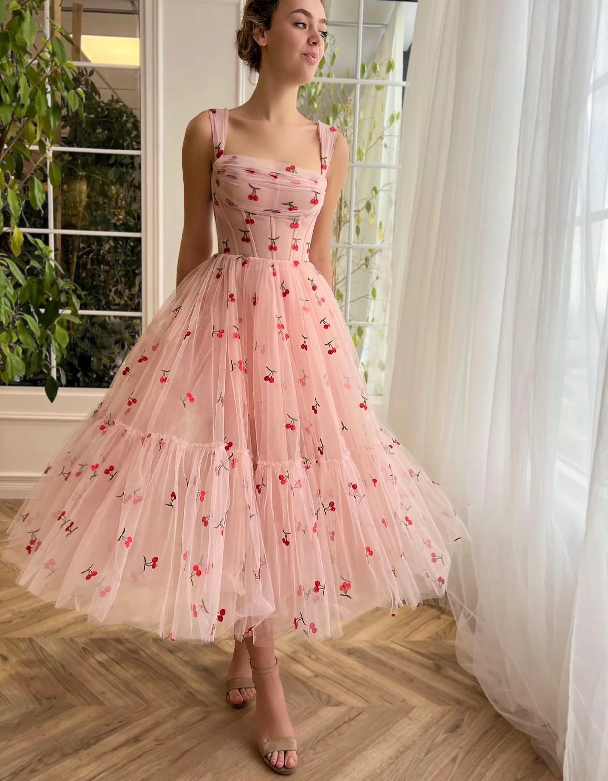 Cherry Cupcake Midi Dress - Image 5