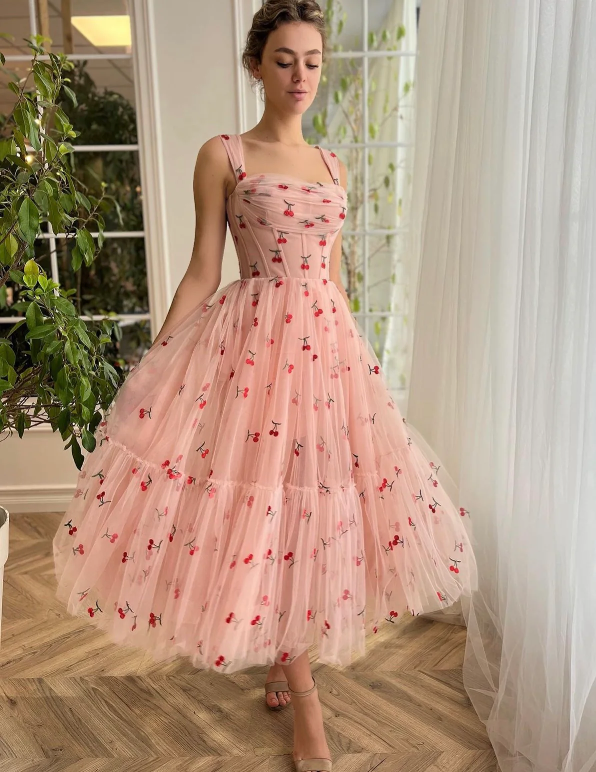 Cherry Cupcake Midi Dress - Image 6