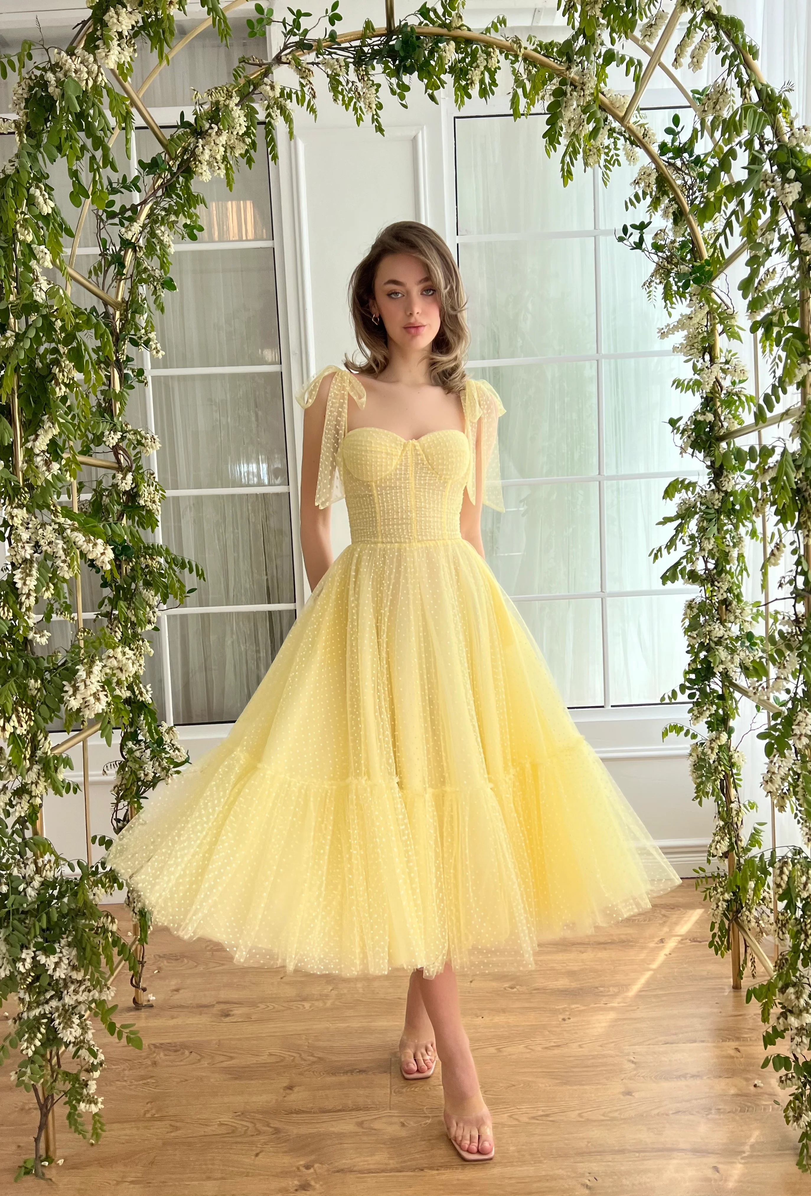 Daisy Dotted Dress - Image 4