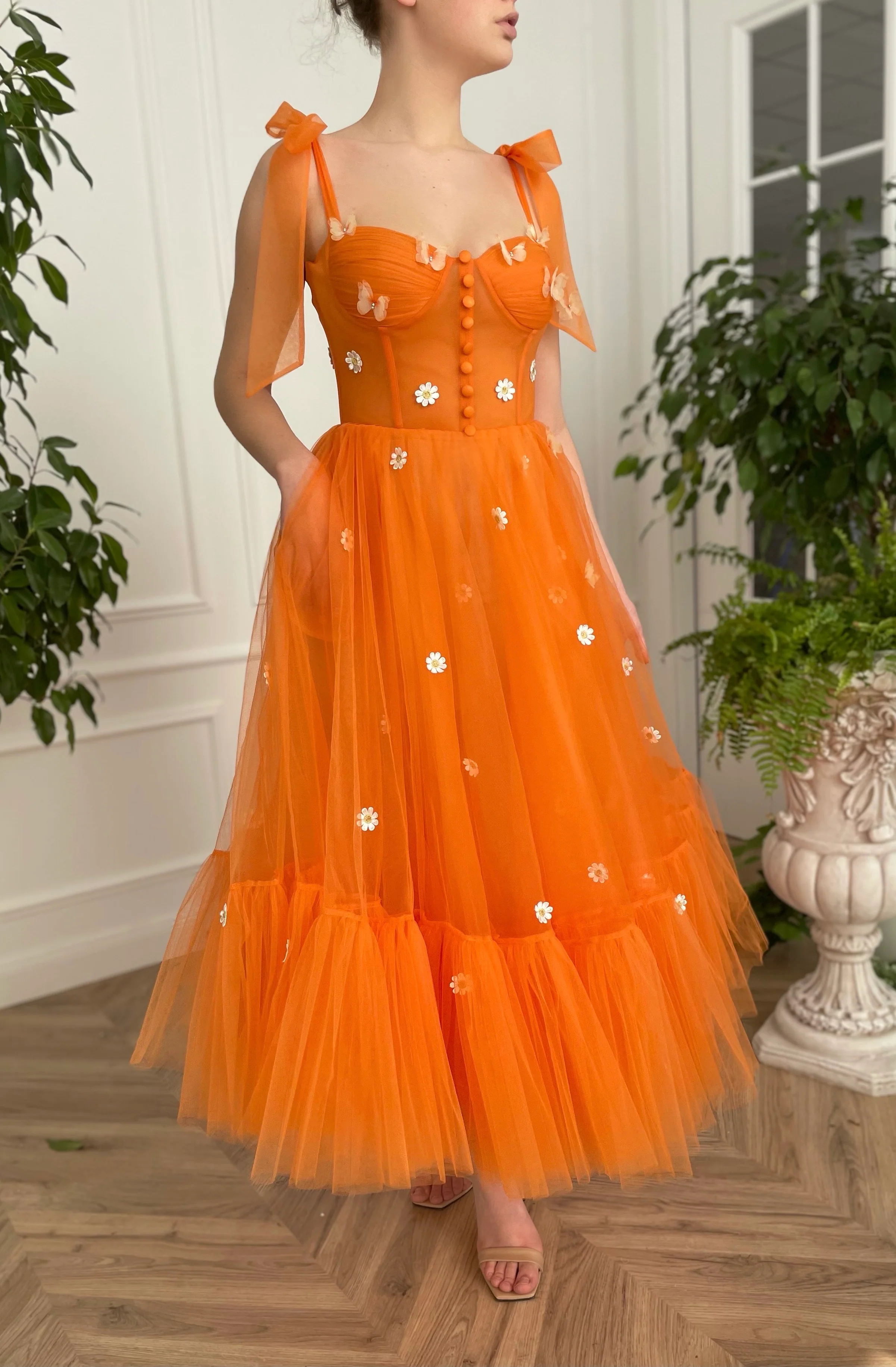 Daisy Sun Ruffle Dress - Image 7