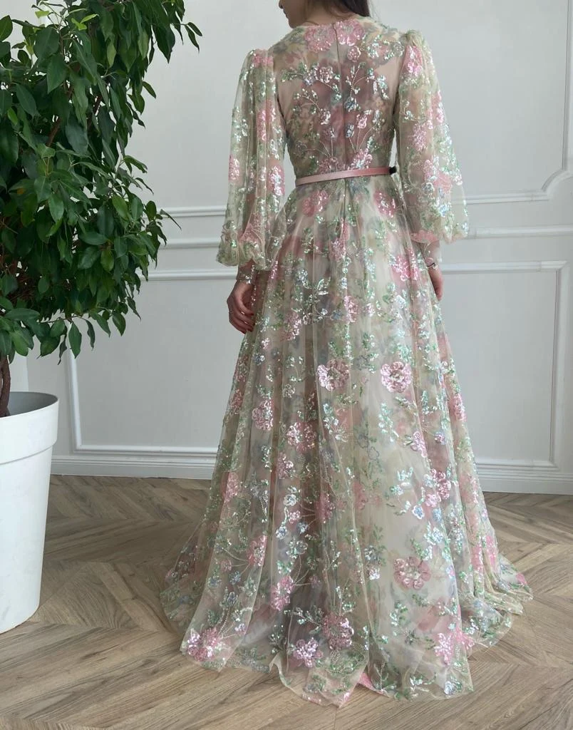 Daydream Floral Gown - Image 5