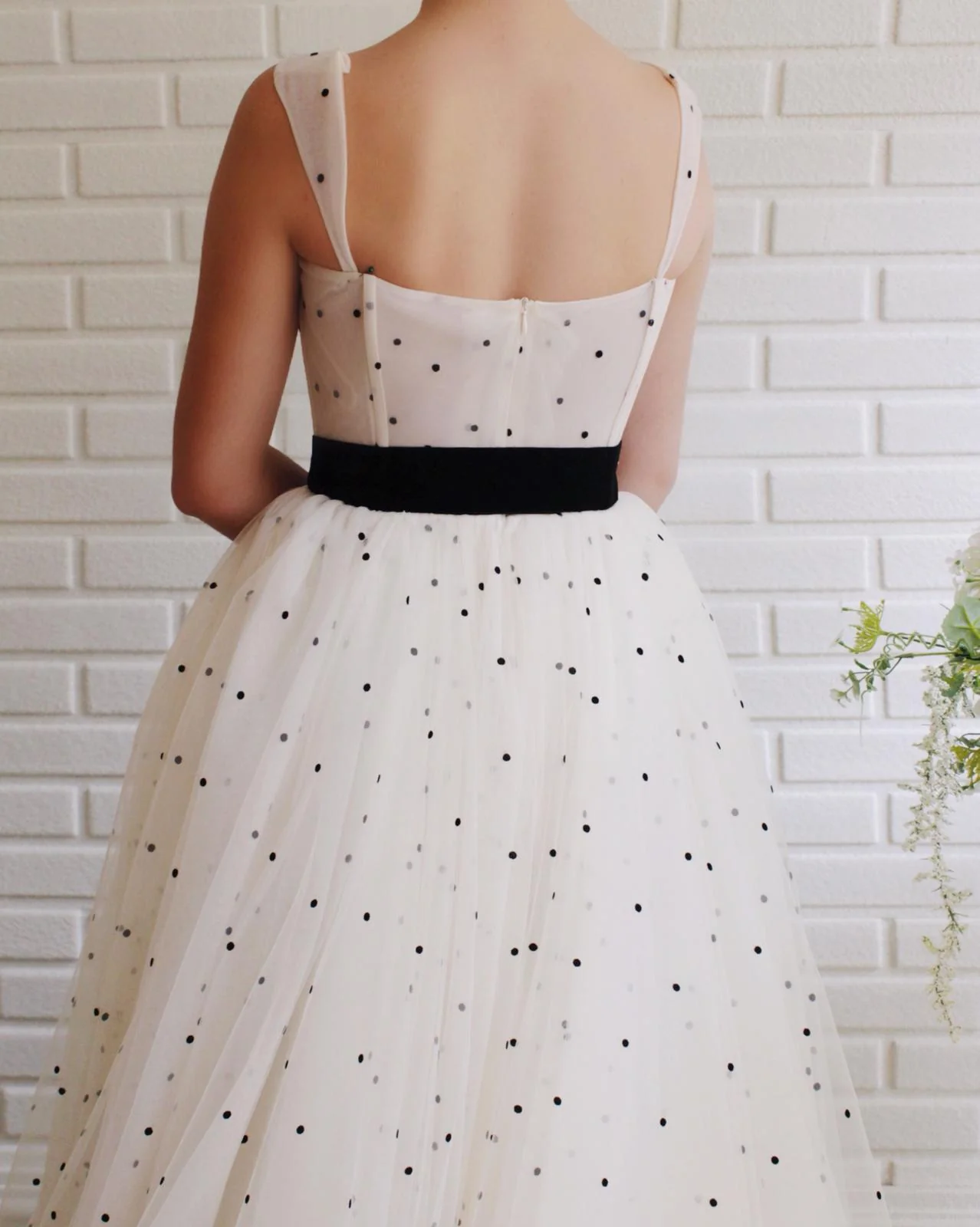 Dua Polka Dots Gown - Image 6