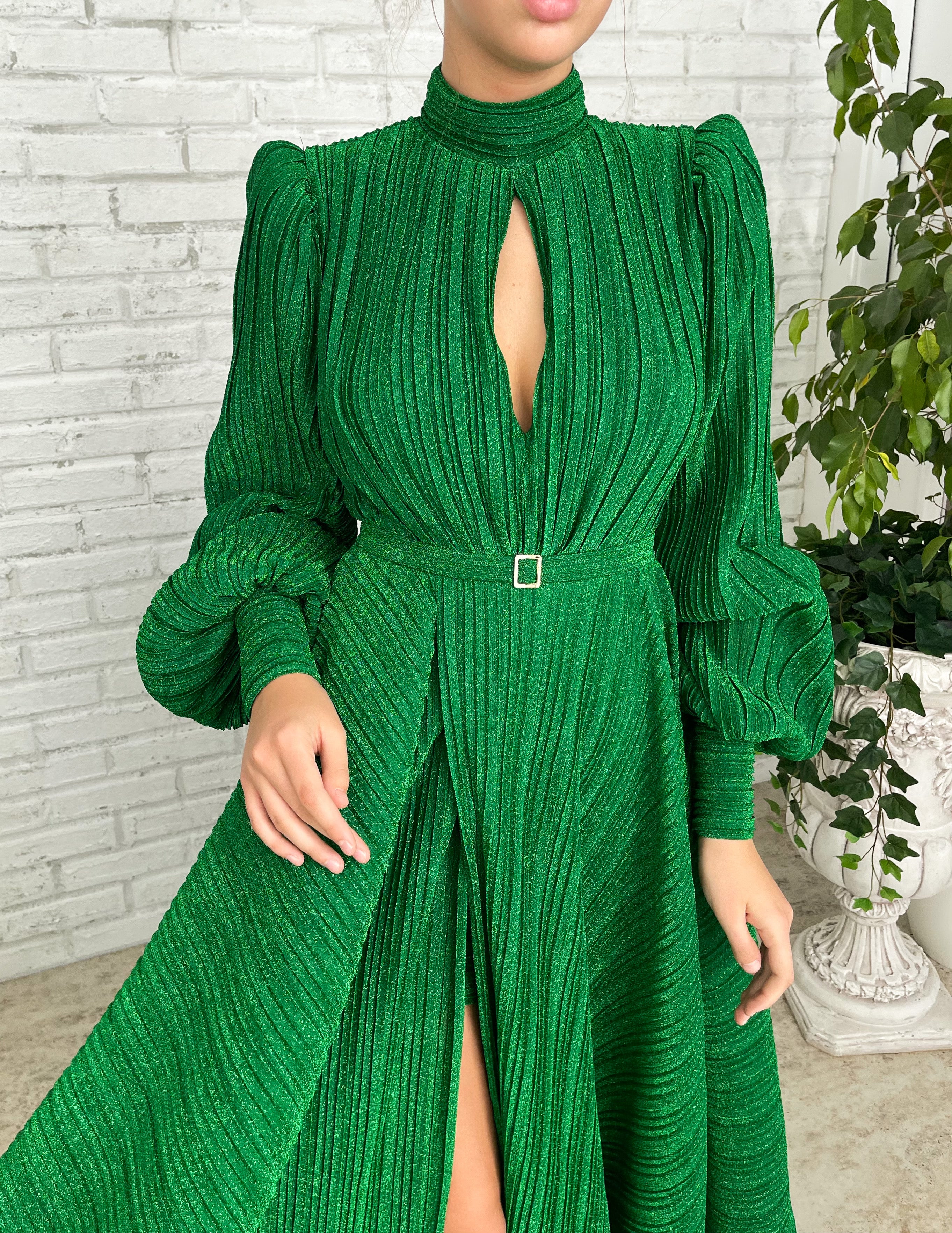 Emerald Femme Gown - Image 3
