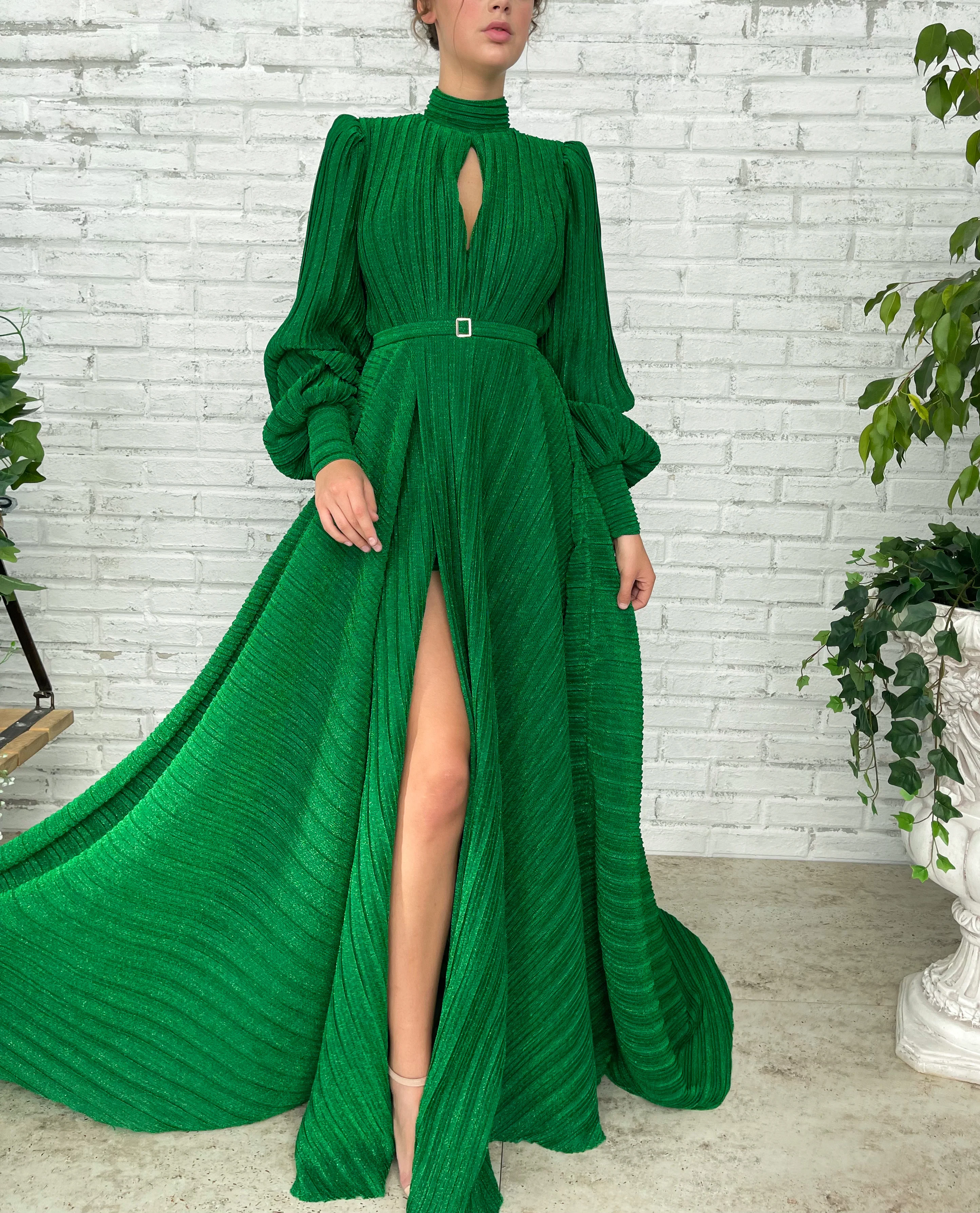 Emerald Femme Gown - Image 6