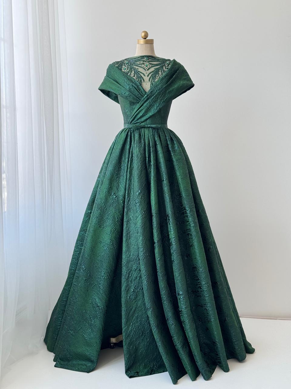 Emerald Sanctuary Gown