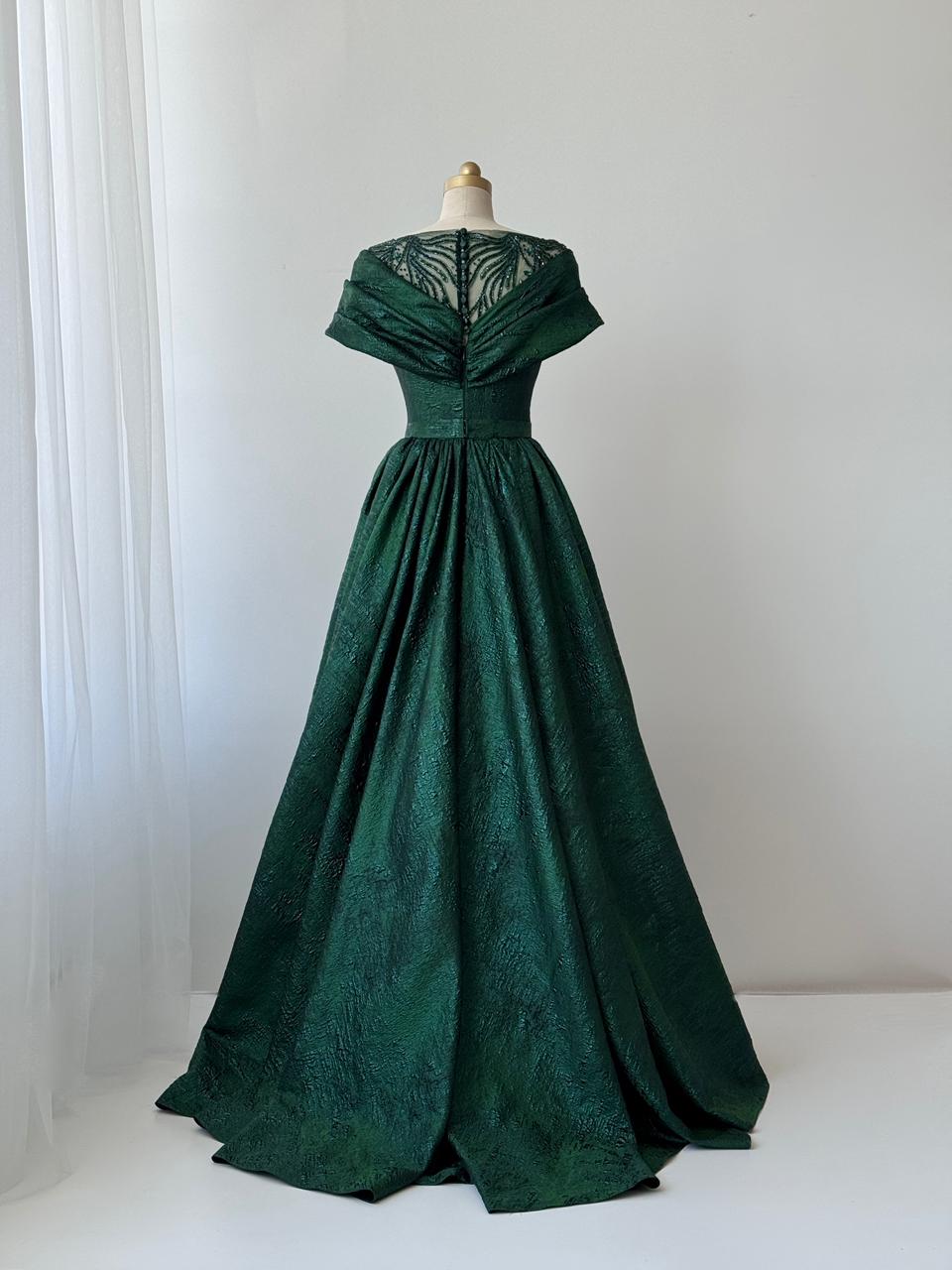 Emerald Sanctuary Gown - Image 4