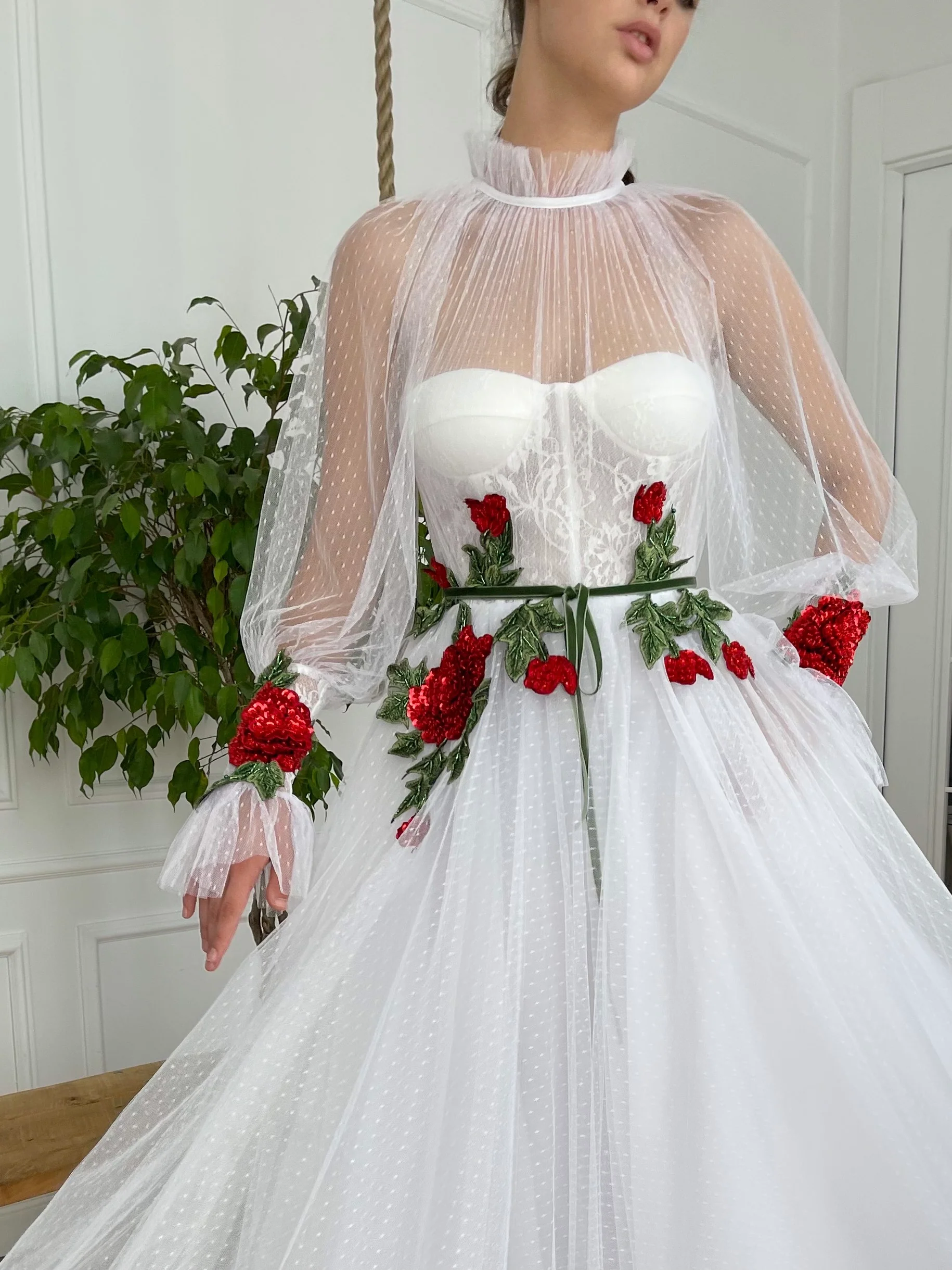 Enchanted Cordelia Sheer Gown - Image 4