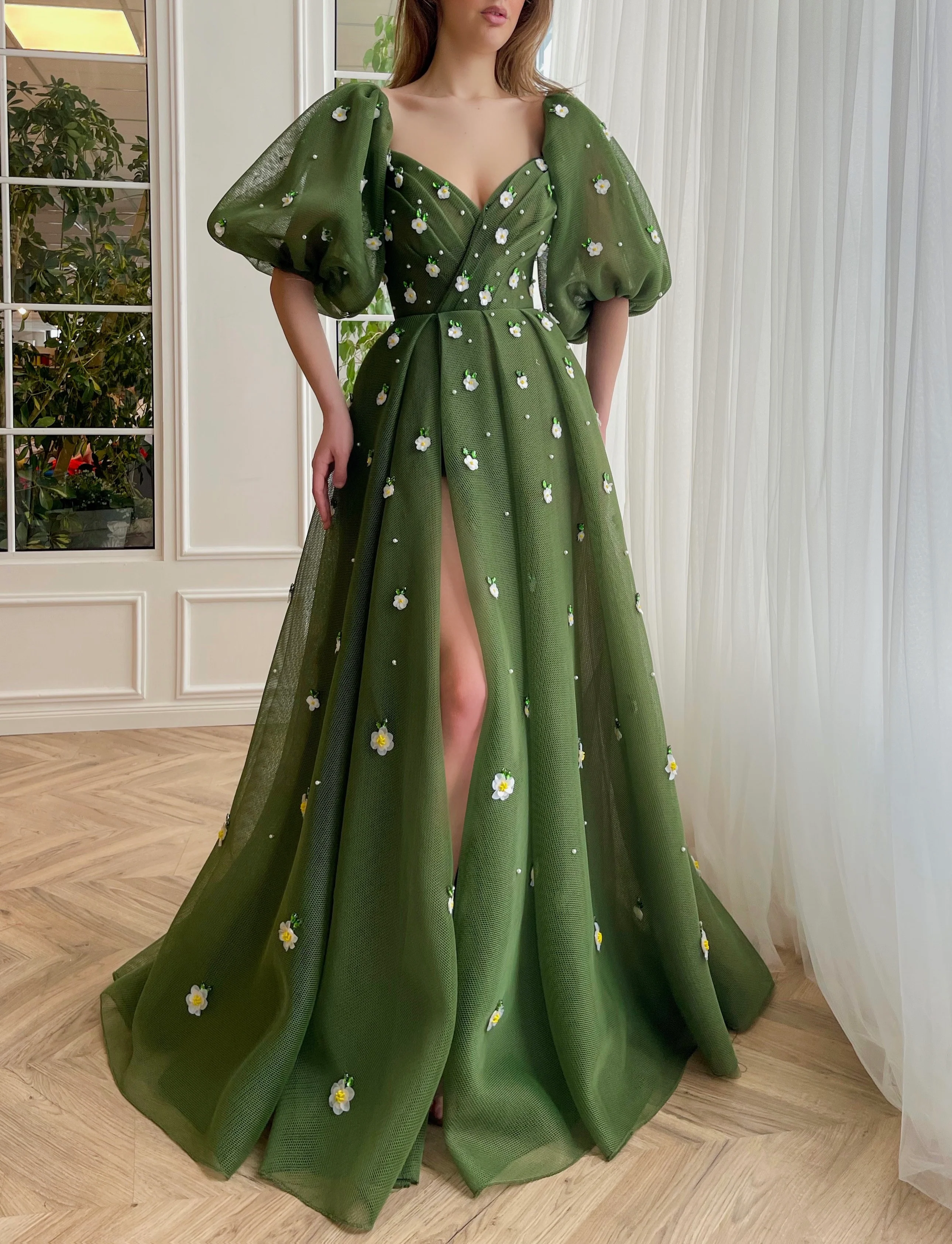 Enchanting Daisy Dreamscape Gown - Image 3