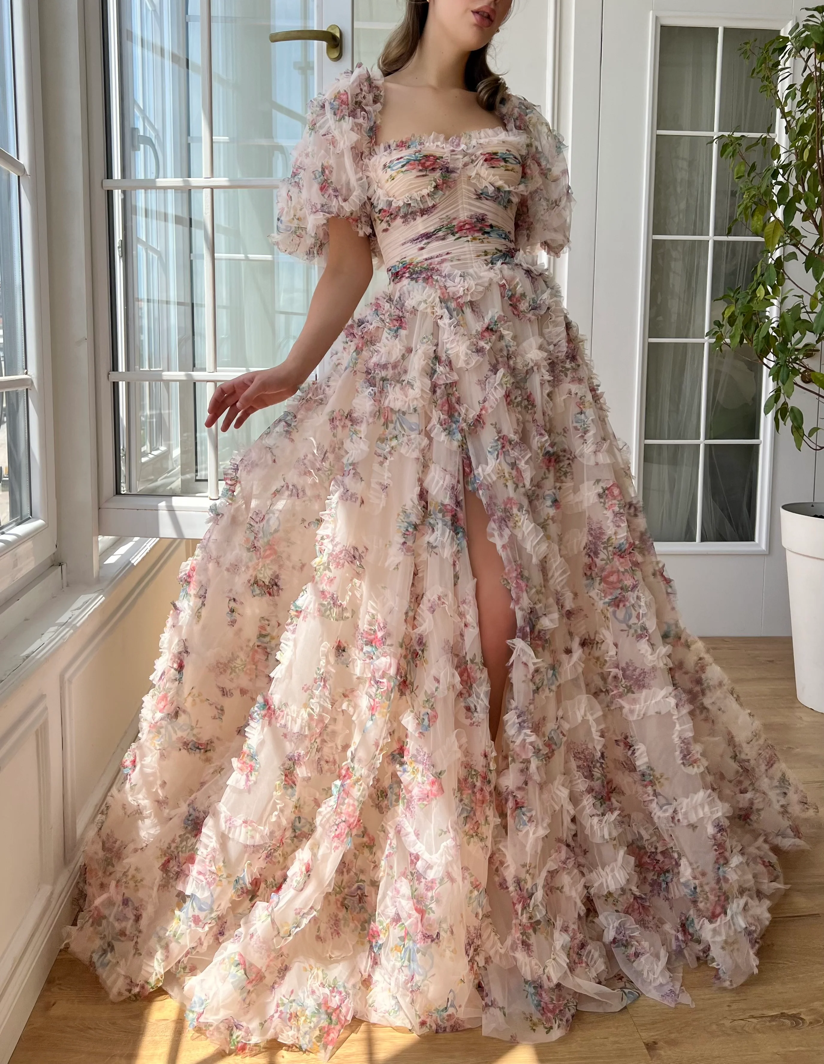 Floral Summer Gown - Image 3
