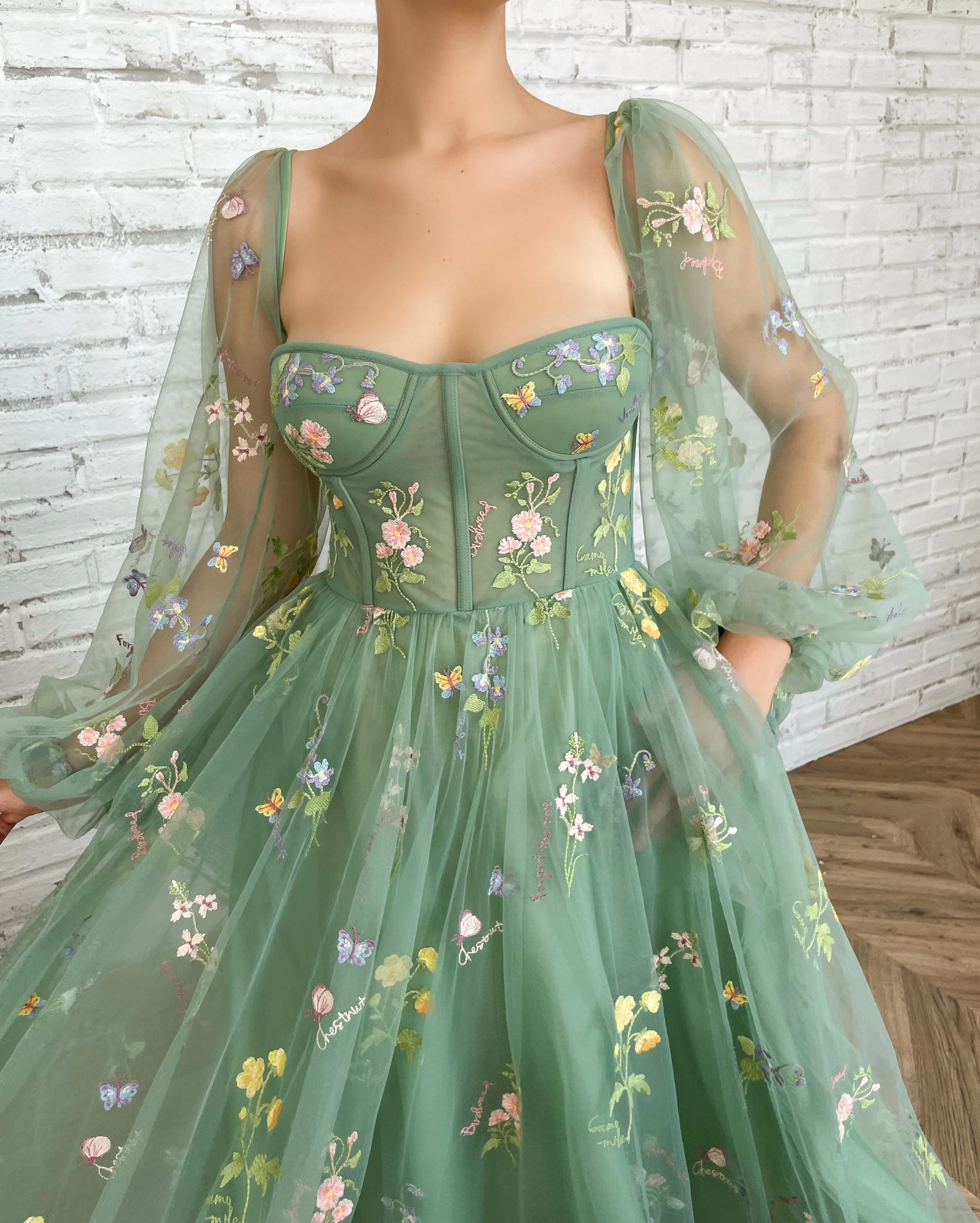 Flourishing Meadow Corset Dress - Image 2