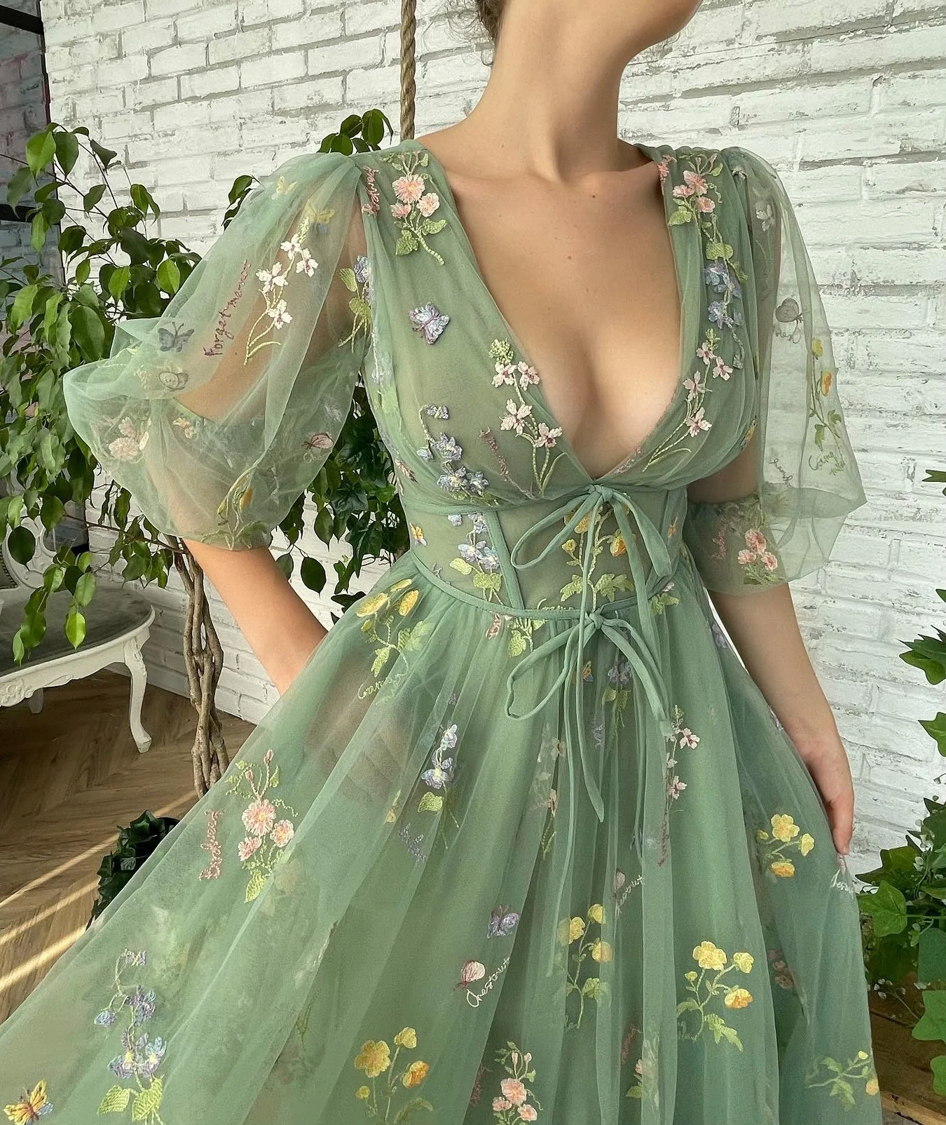 Flourishing Meadow Midi Dress