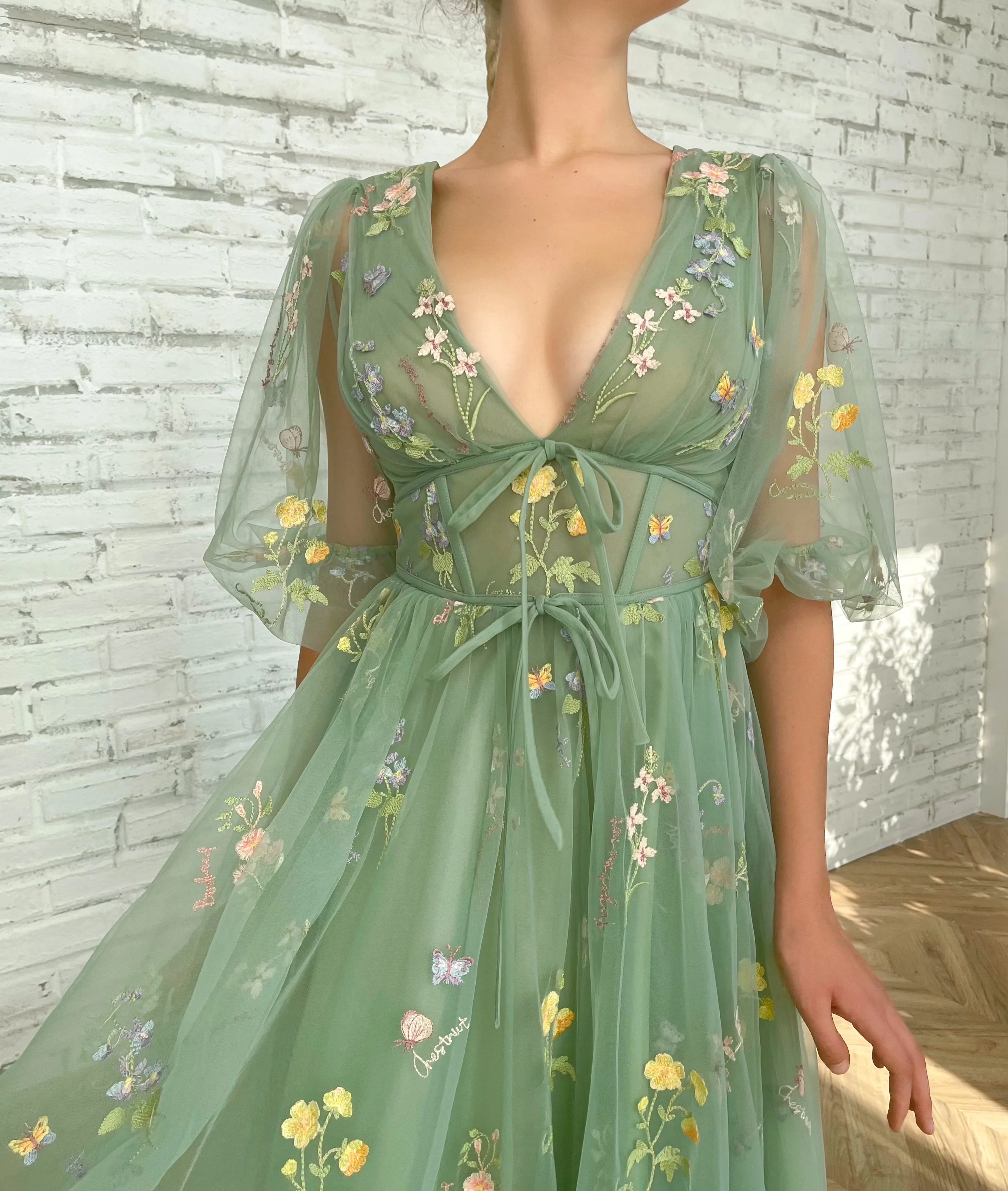 Flourishing Meadow Midi Dress - Image 4