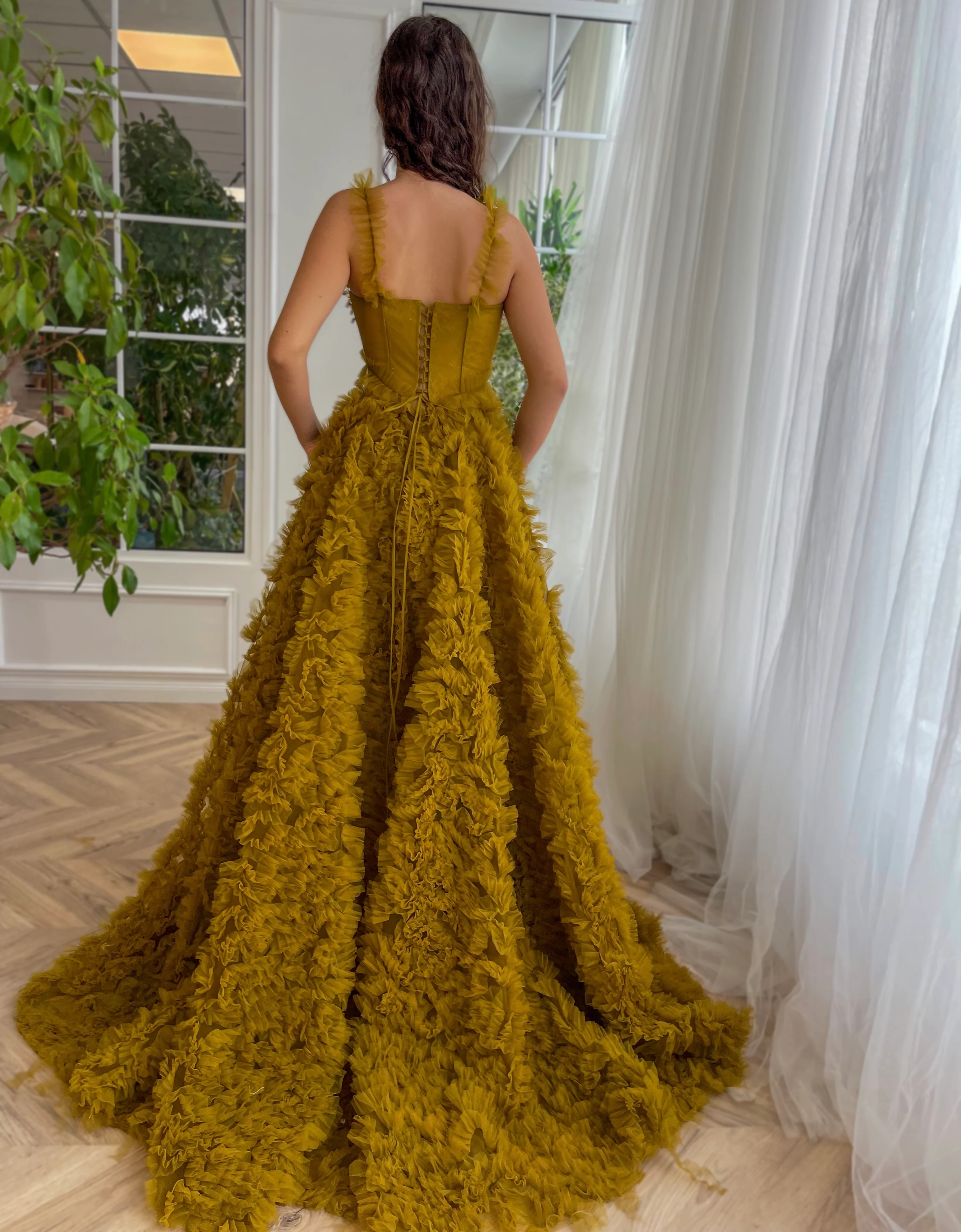 Golden Glow Ball Gown - Image 4