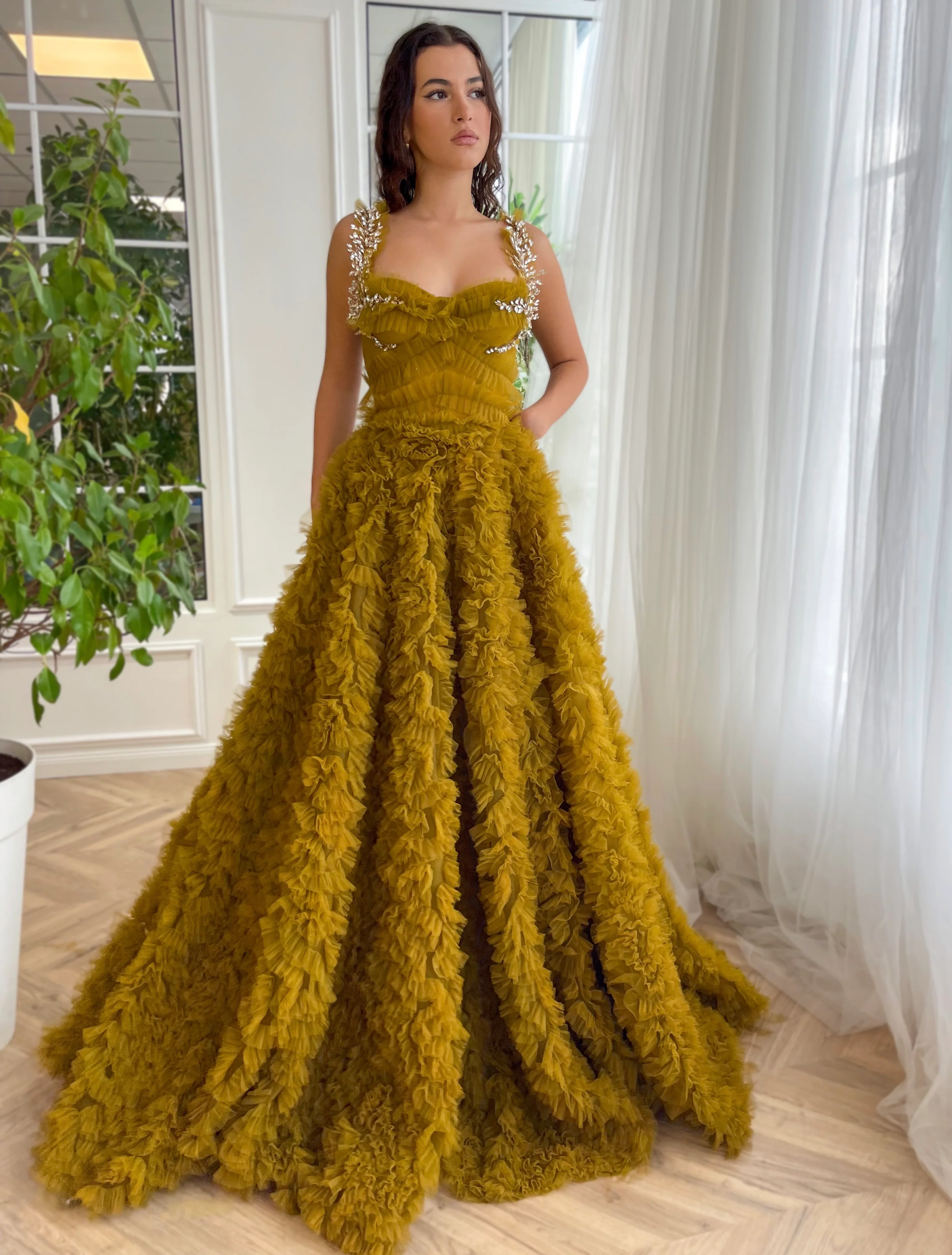 Golden Glow Ball Gown - Image 5