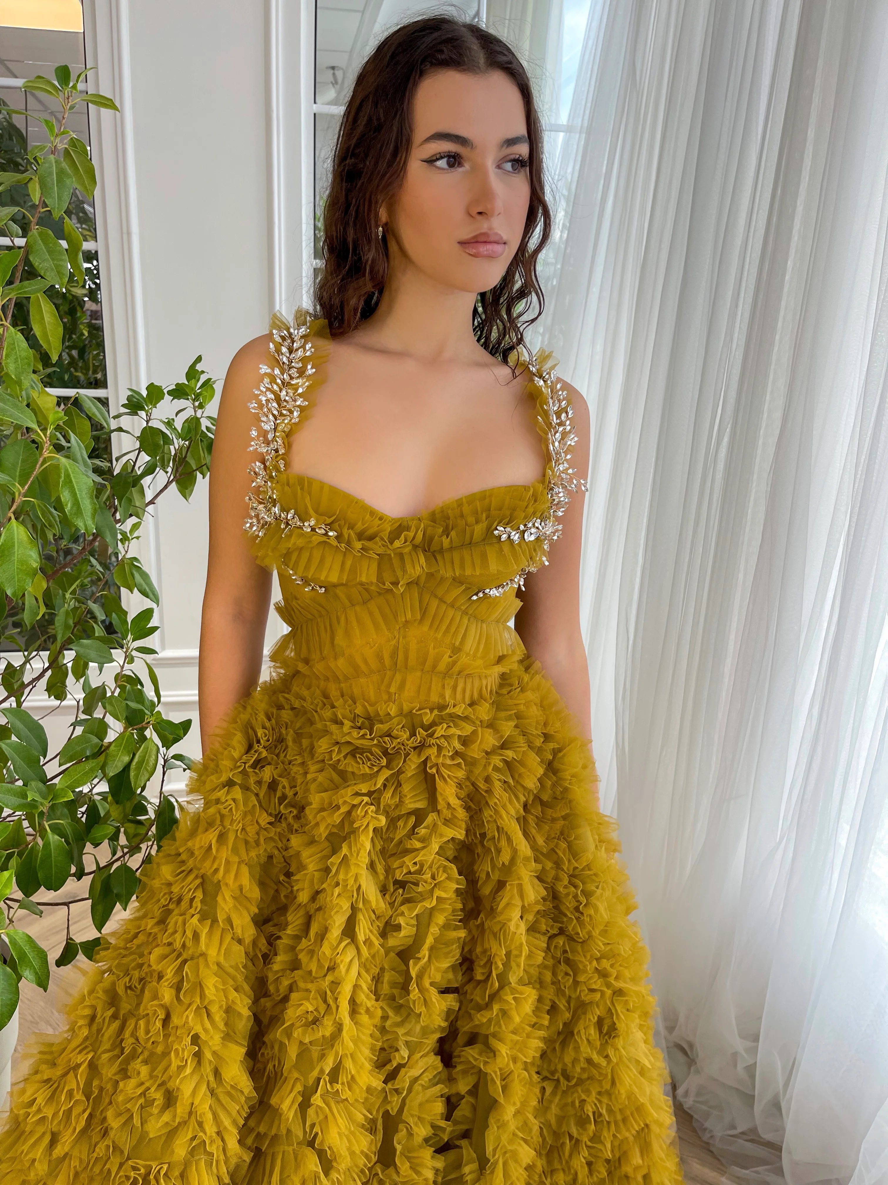 Golden Glow Ball Gown - Image 6