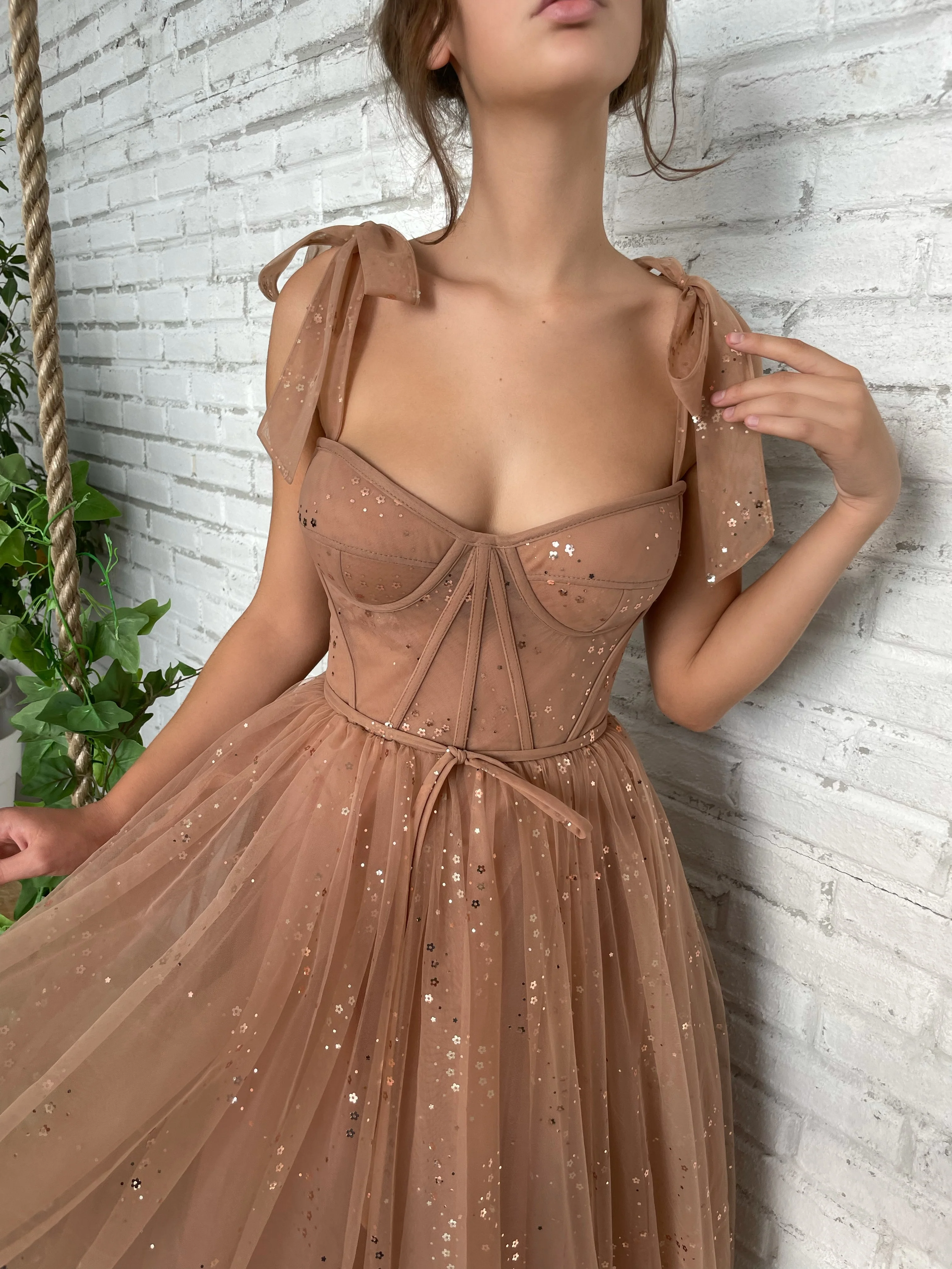 Golden Mirage Sands Dress - Image 3