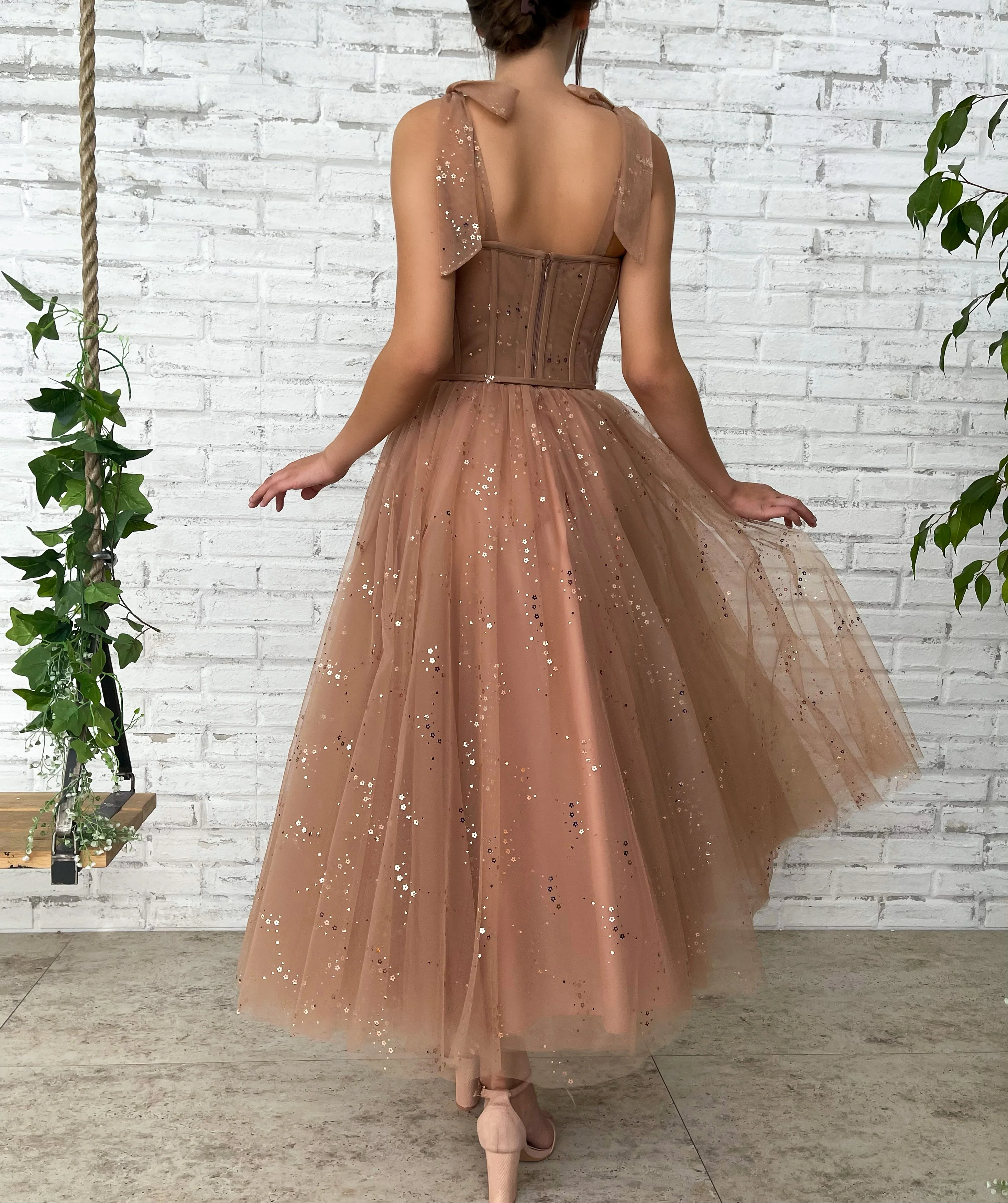 Golden Mirage Sands Dress - Image 6