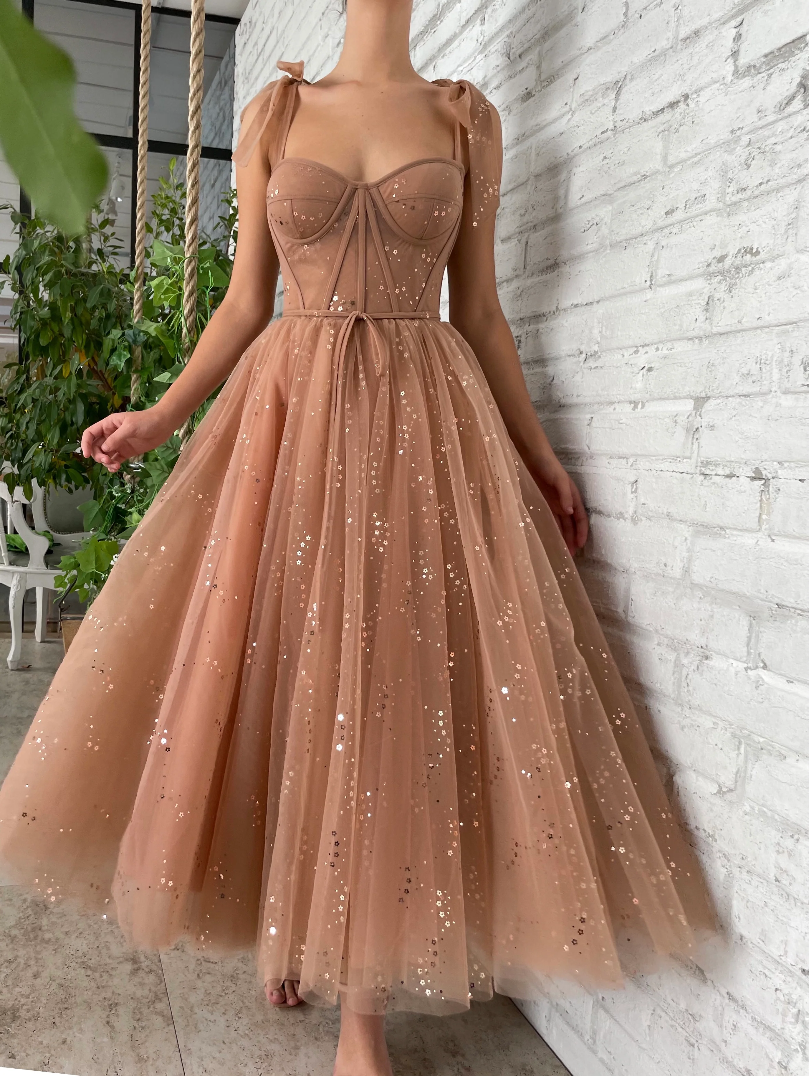 Golden Mirage Sands Dress - Image 7