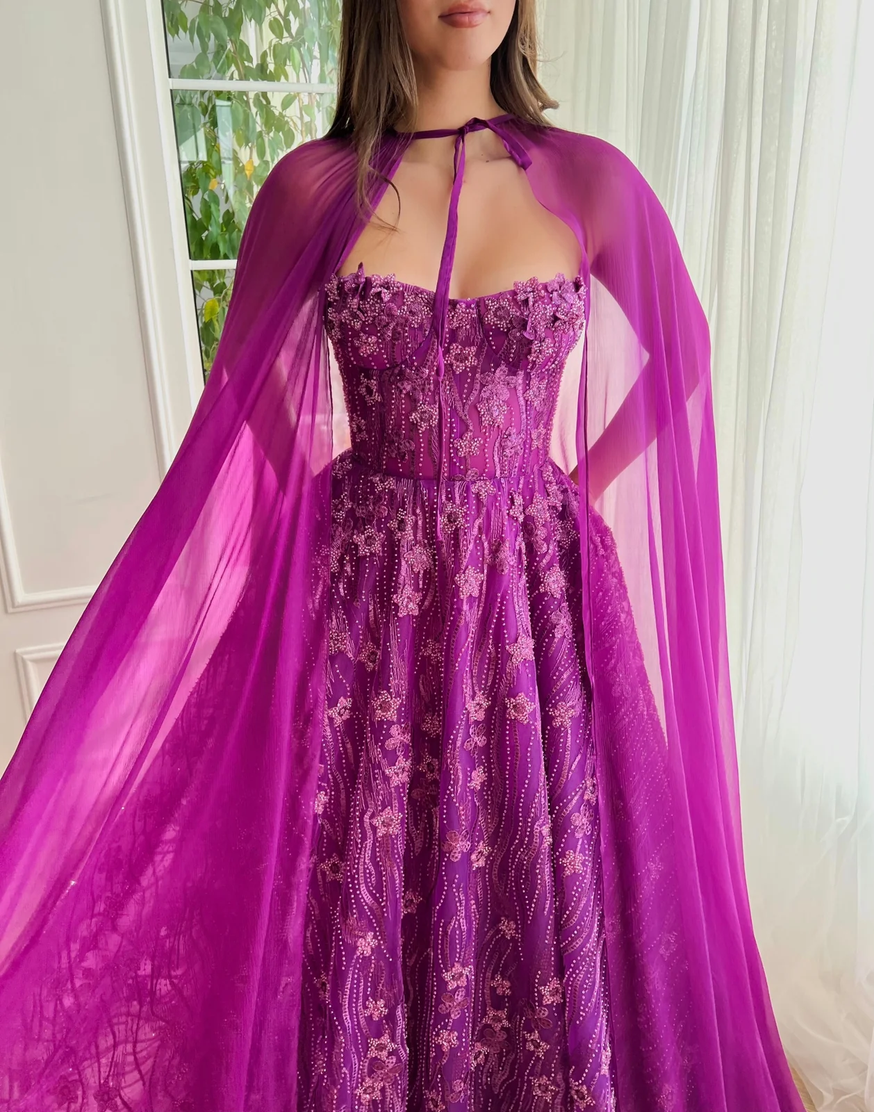 Hearty Amethyst Allure Gown