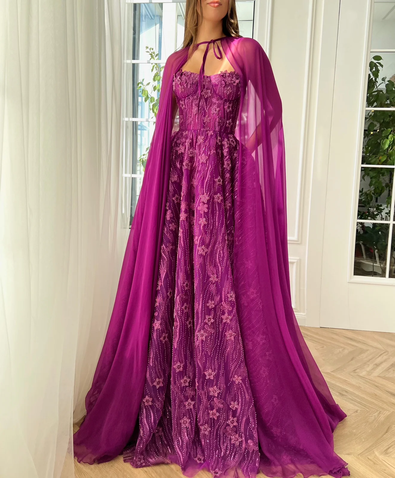 Hearty Amethyst Allure Gown - Image 3