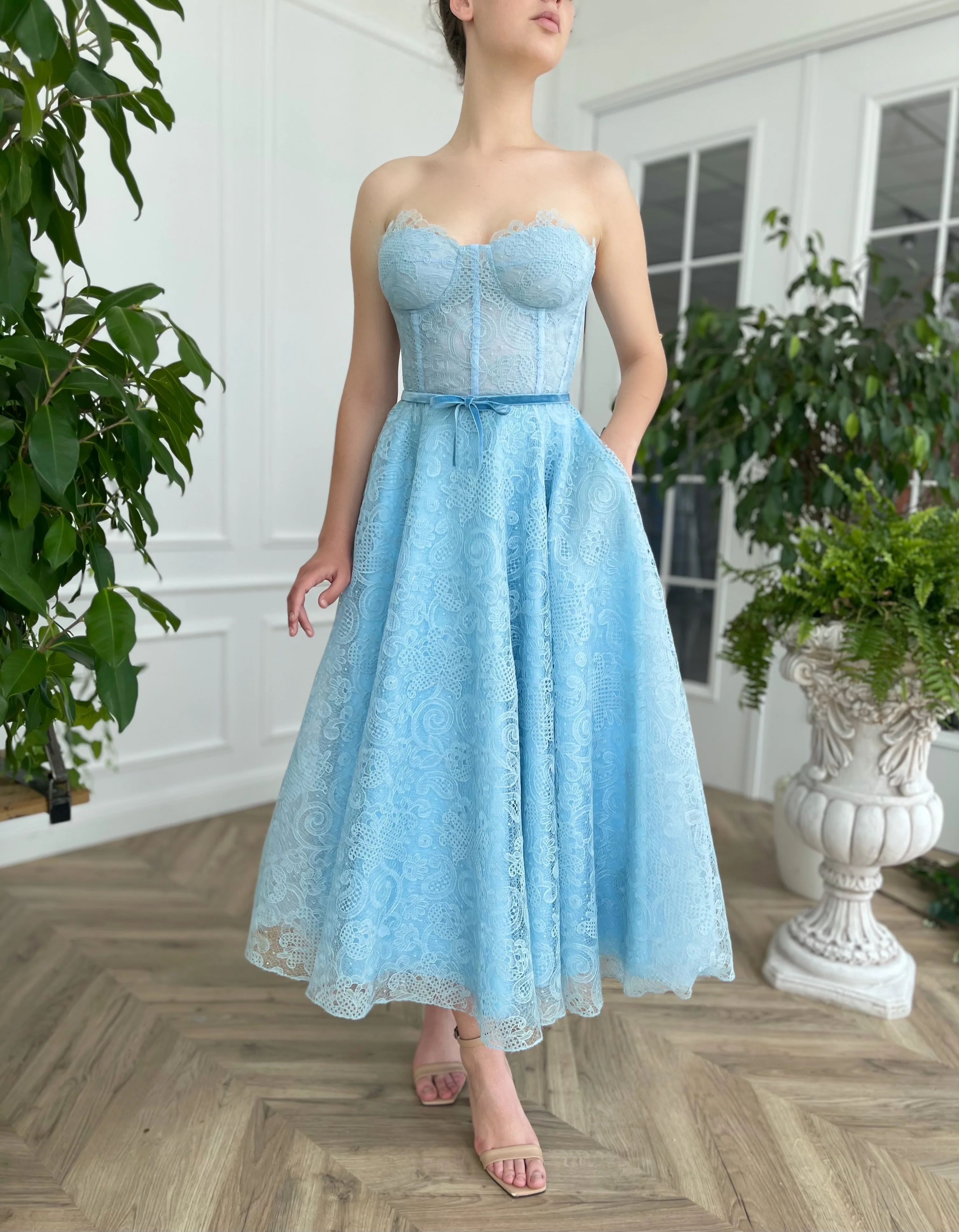 Joséphine Blue Skies Dress - Image 4