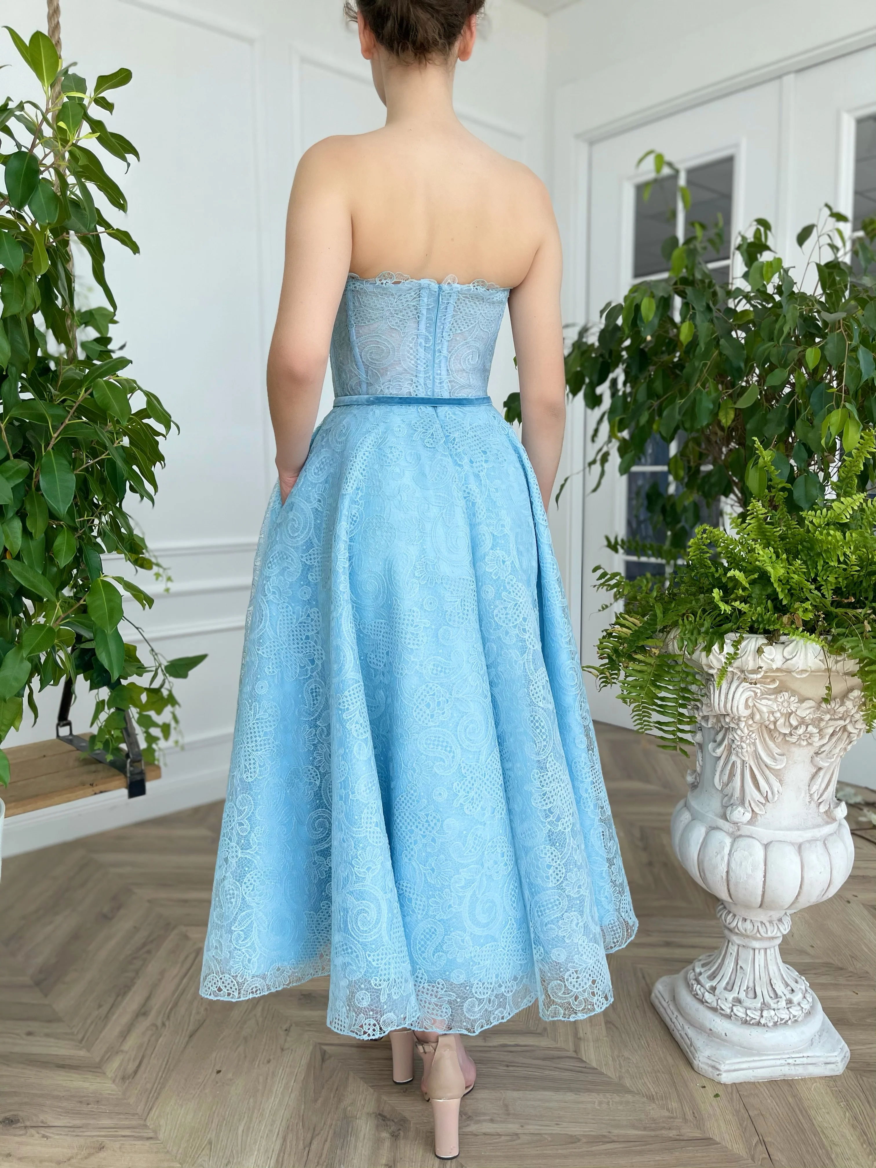 Joséphine Blue Skies Dress - Image 6