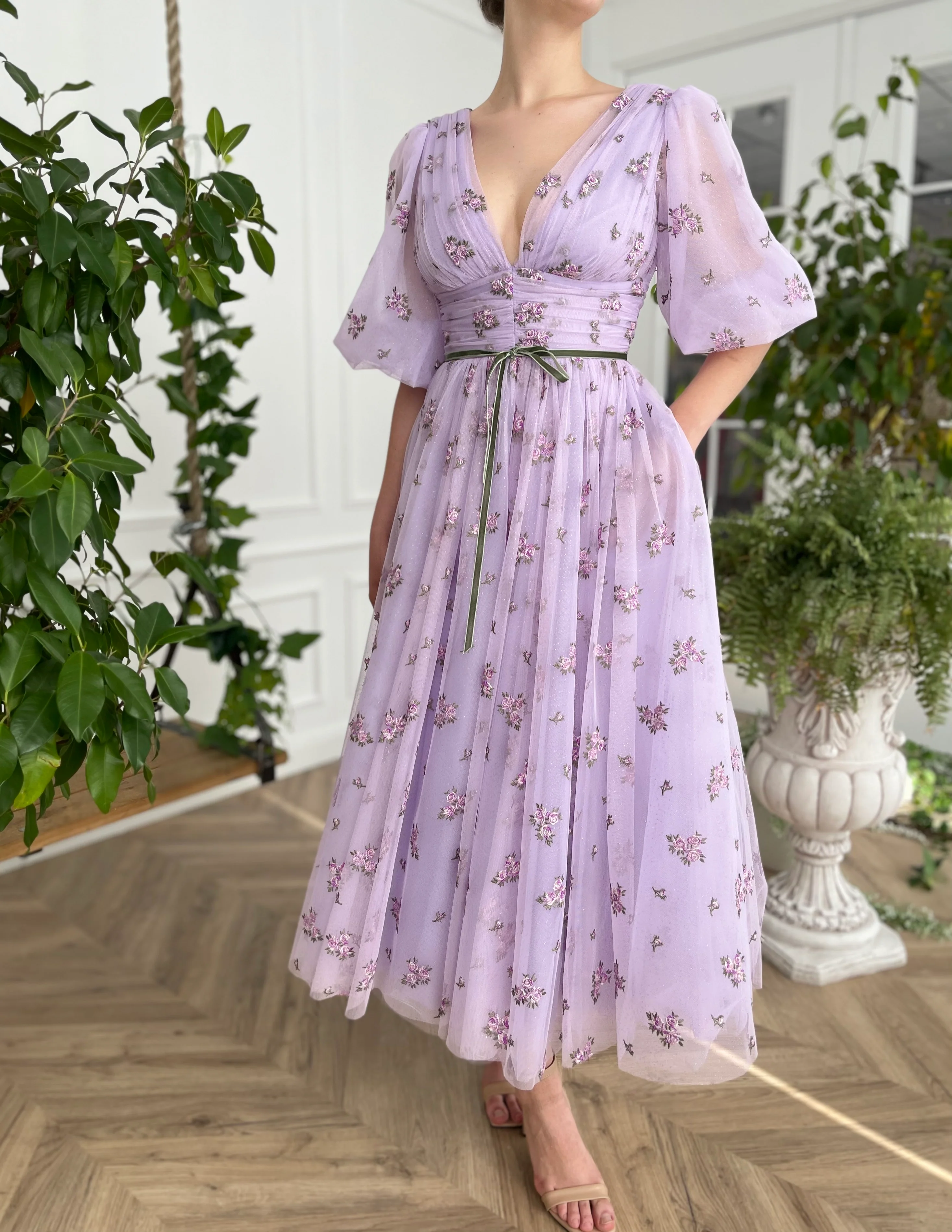 Lavender Romance Dress - Image 3
