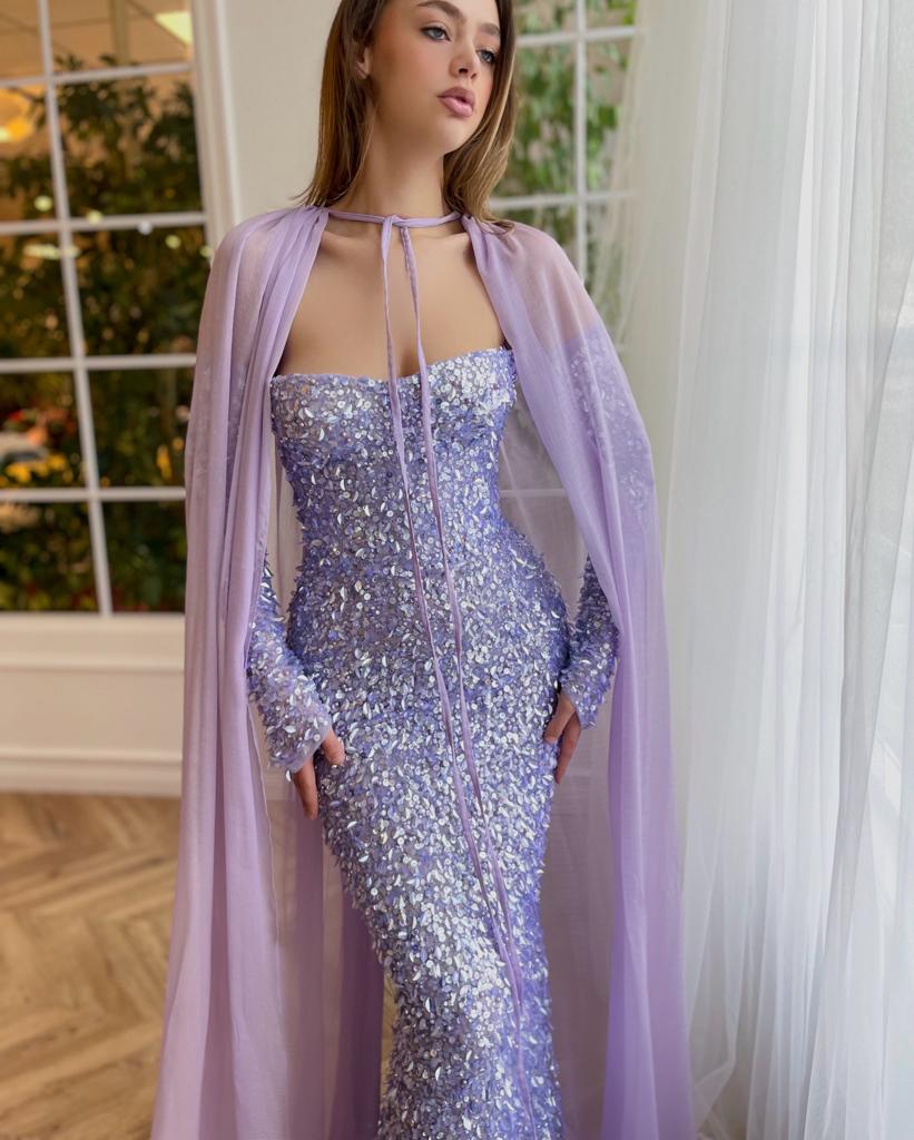 Luminous Lavender Gown - Image 3