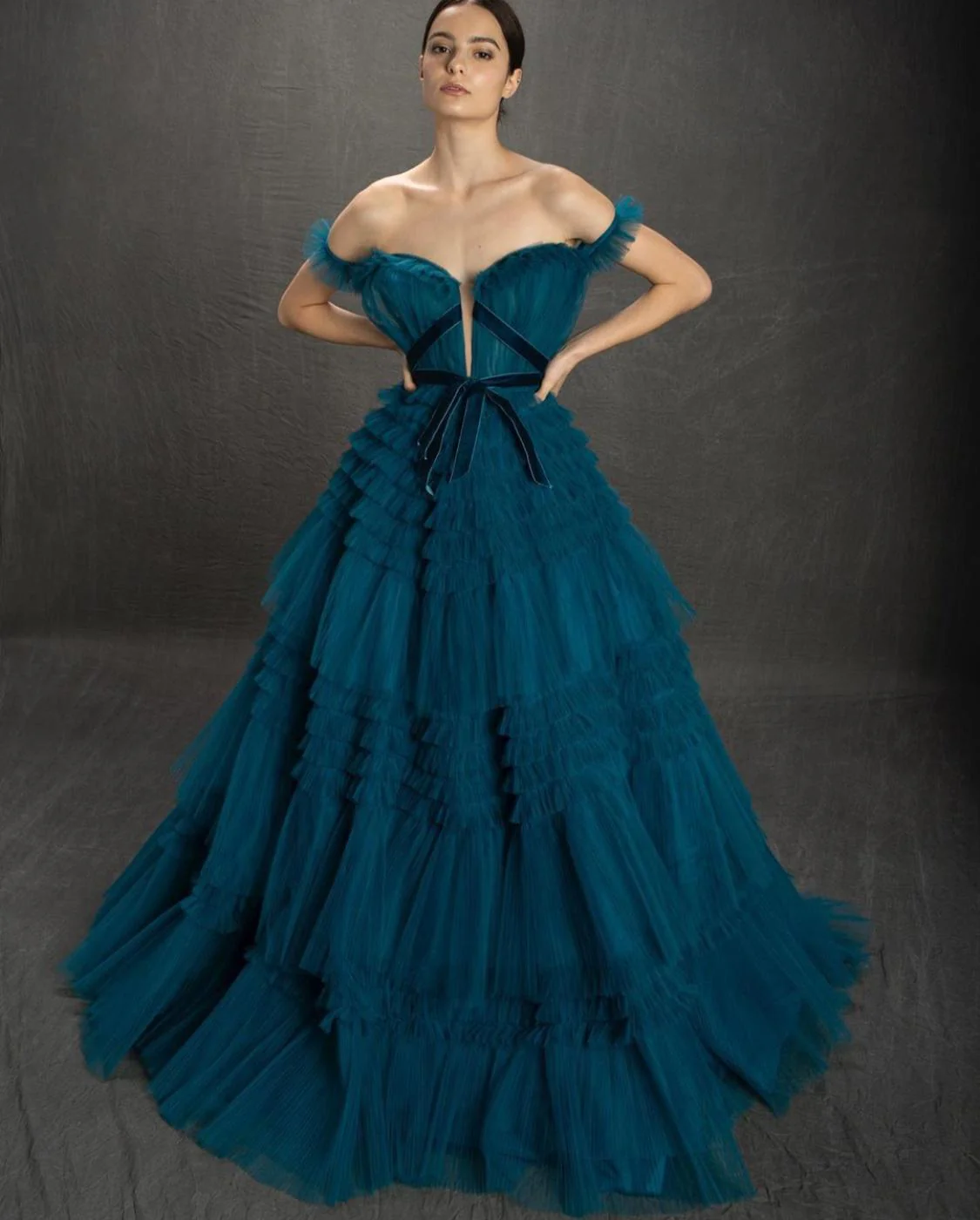 Marvel the Ruffles Gown