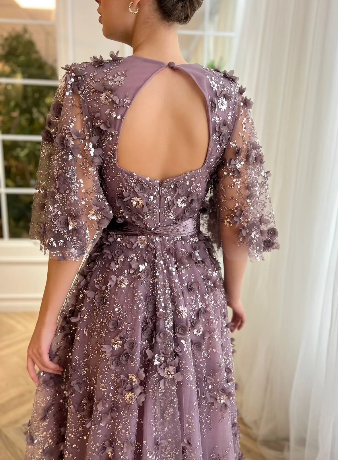 Mauve Posh Gown - Image 4