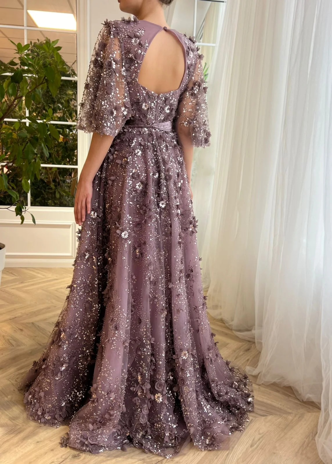 Mauve Posh Gown - Image 5