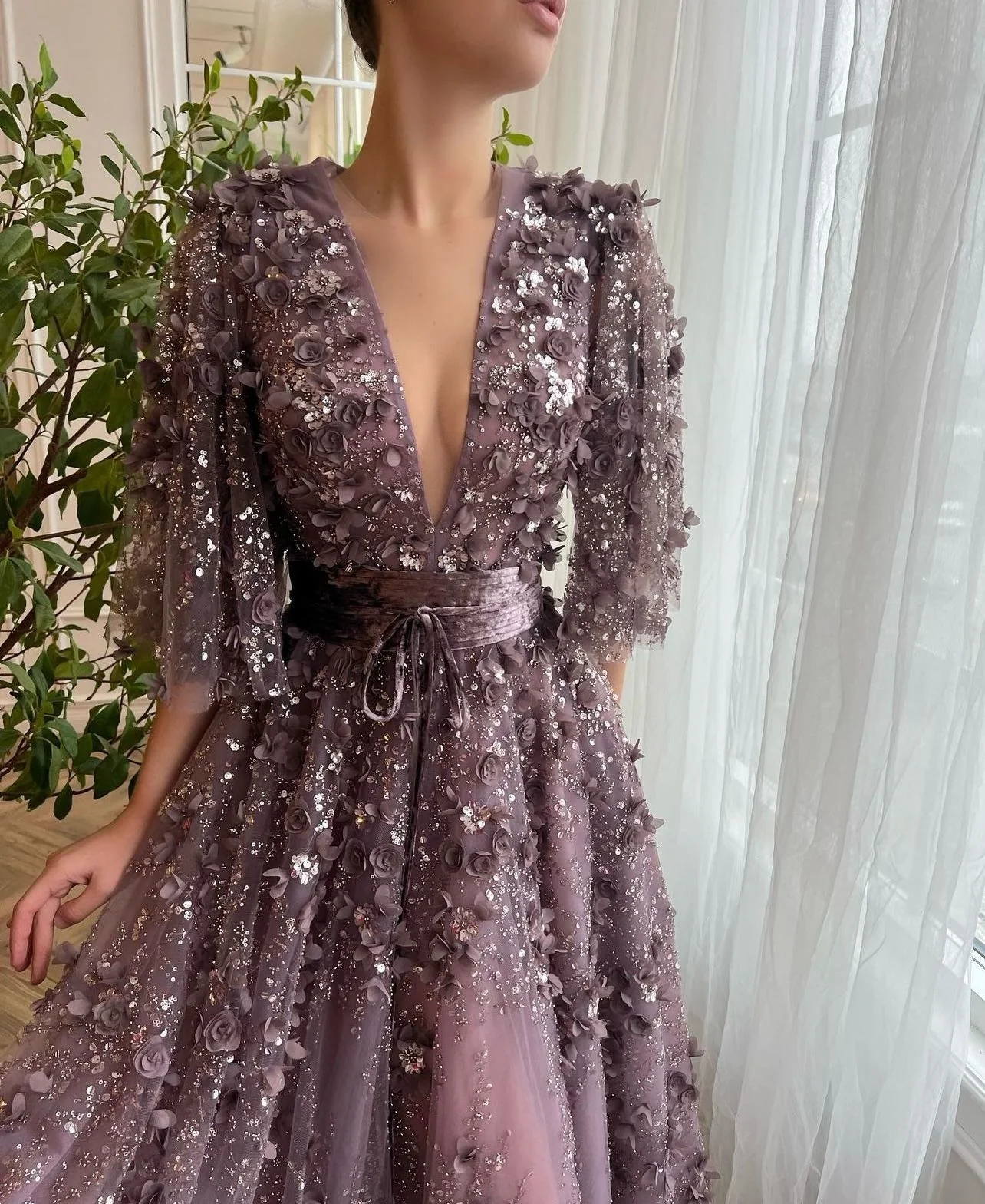 Mauve Posh Gown - Image 6
