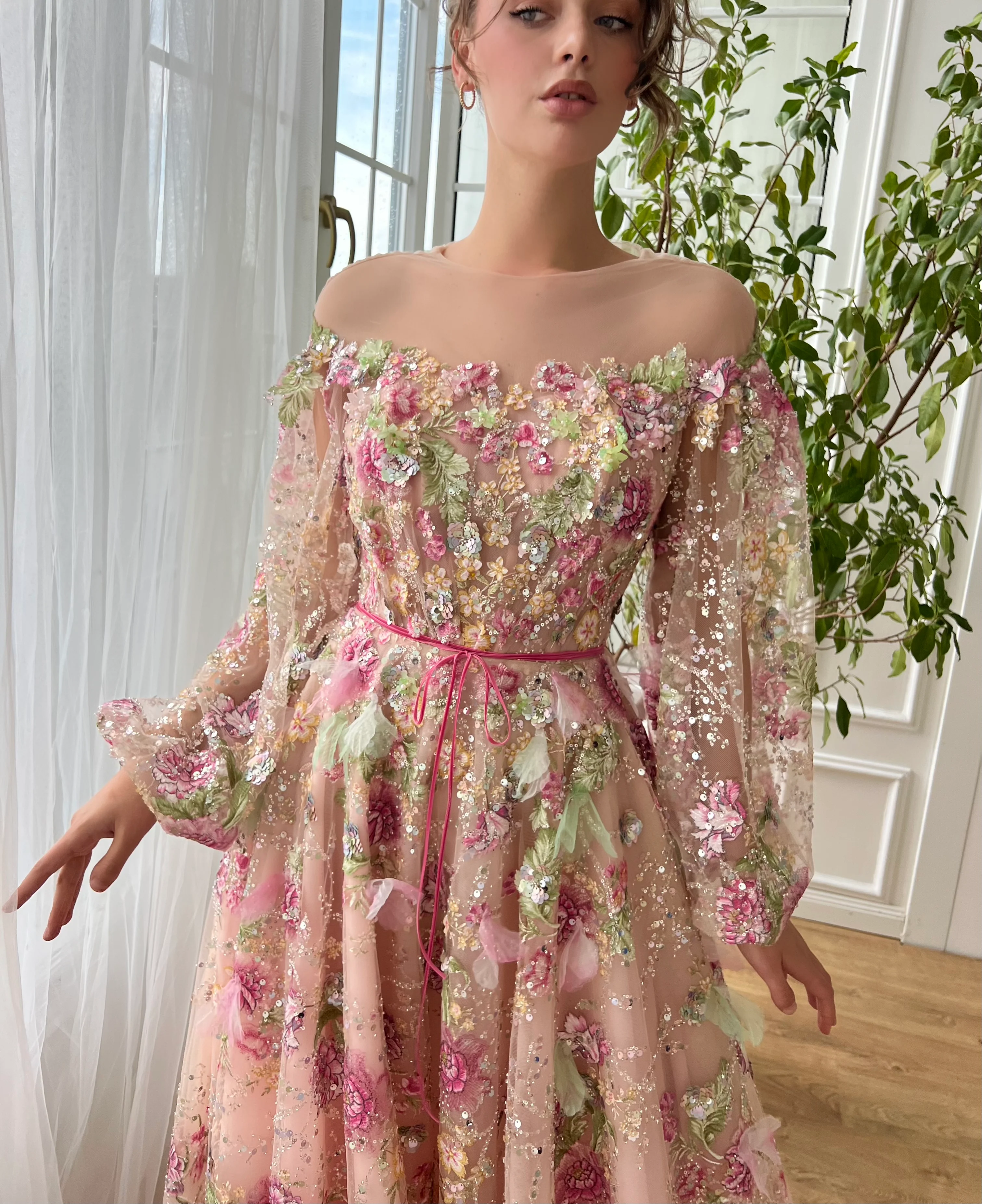 Morning Glow Blossom Gown - Image 2