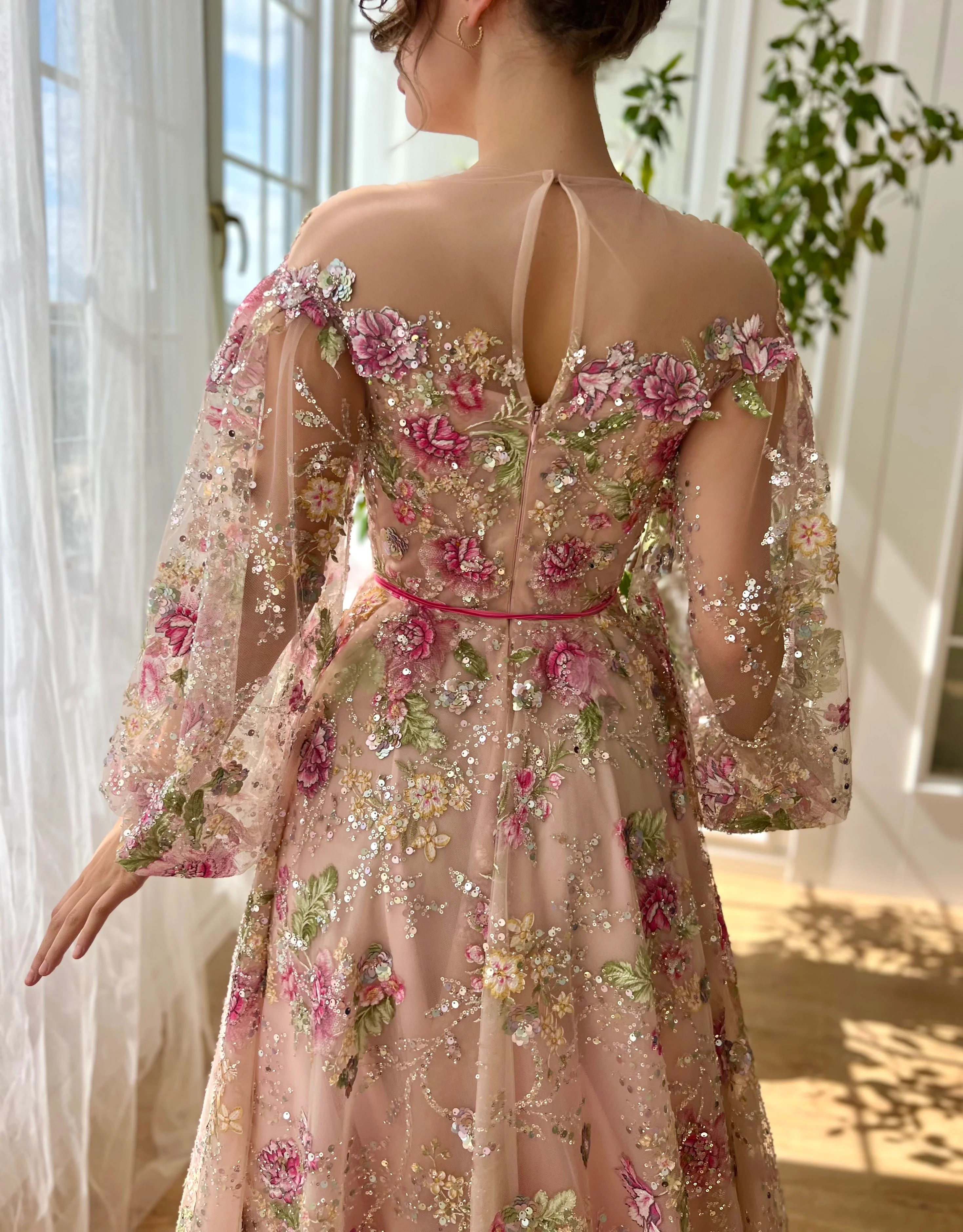 Morning Glow Blossom Gown - Image 5