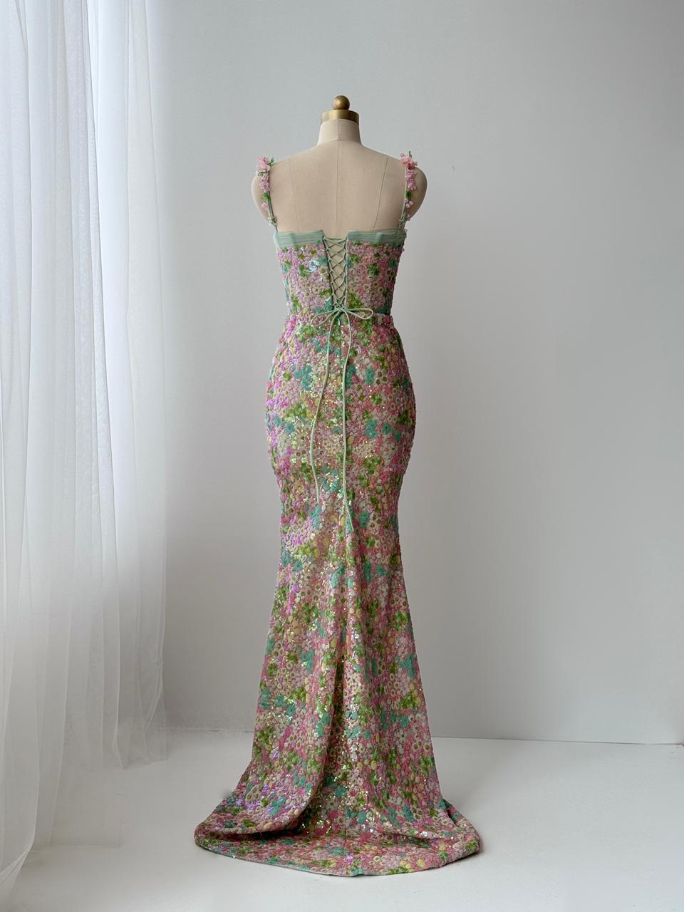 Mosaic Mermaid Gown - Image 4